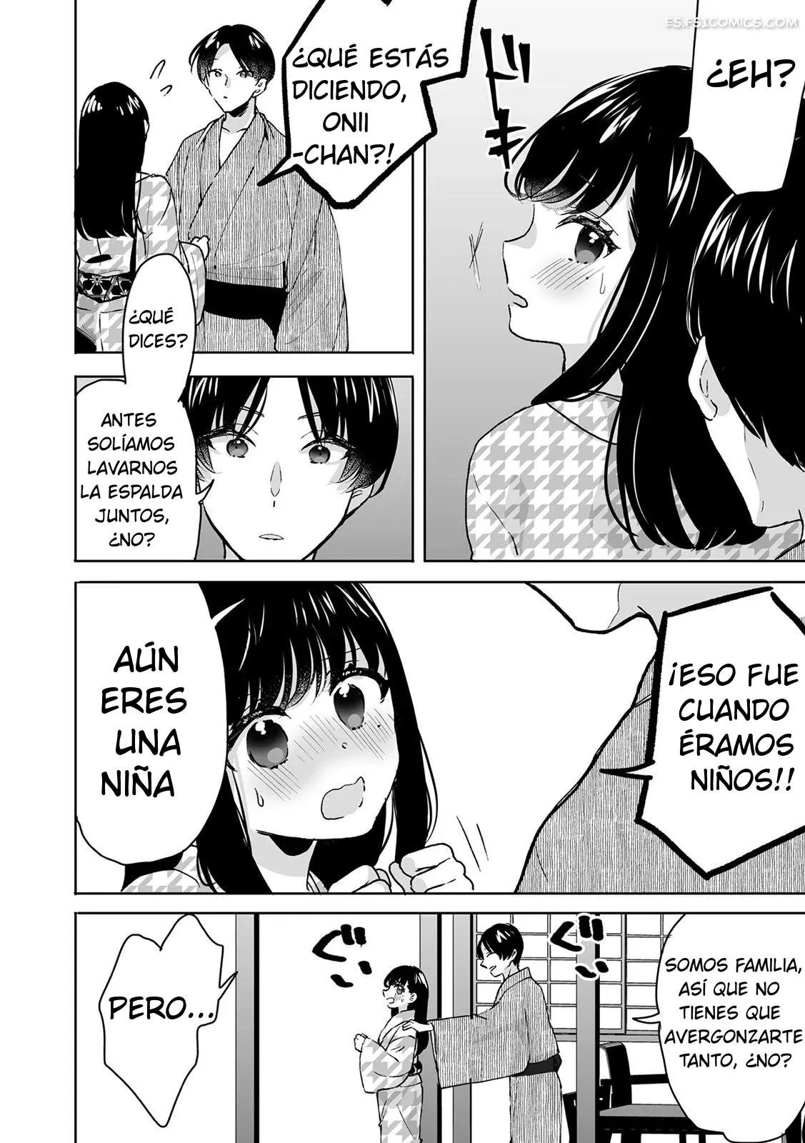 descubre la forma del miembro de tu hermanastro mayor con tu agujero virgen fujitsuna 163 - FSI Comics