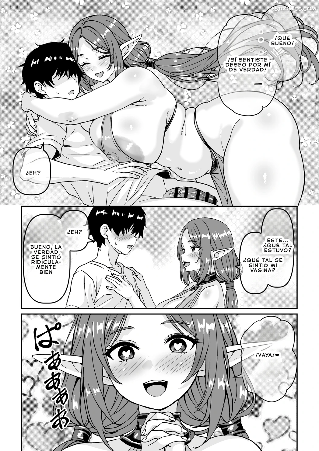 el resultado de ser invocado por una elfa solterona al borde del precipicio al borde de la extincion waribashi kouka 010 - FSI Comics