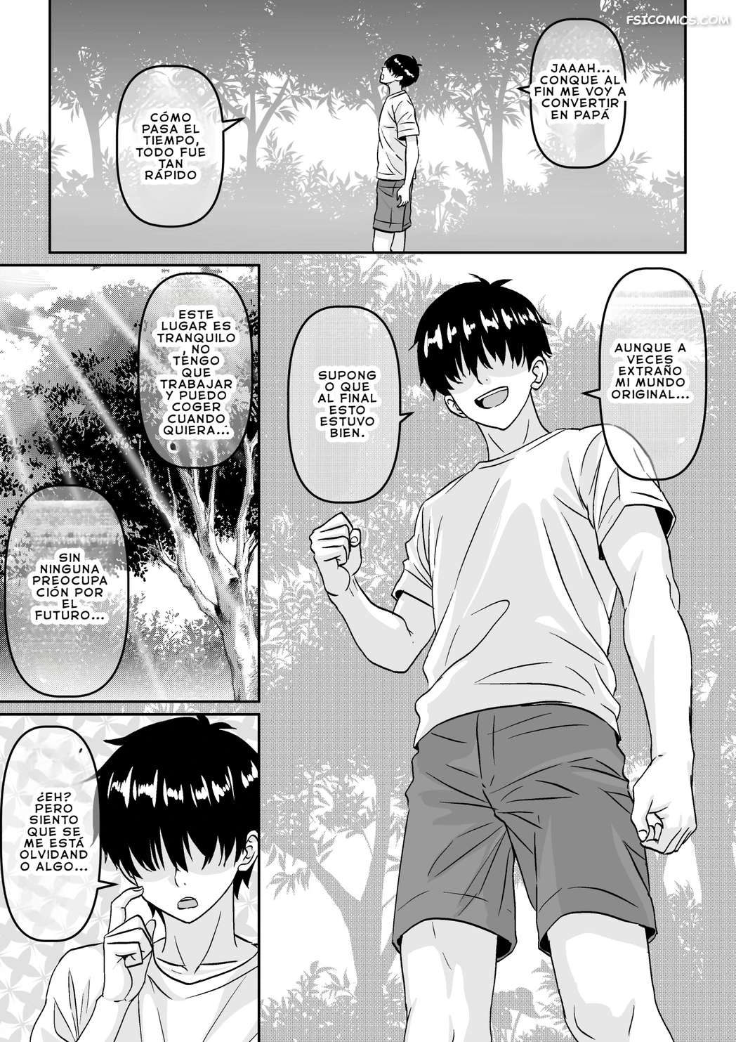 el resultado de ser invocado por una elfa solterona al borde del precipicio al borde de la extincion waribashi kouka 042 - FSI Comics