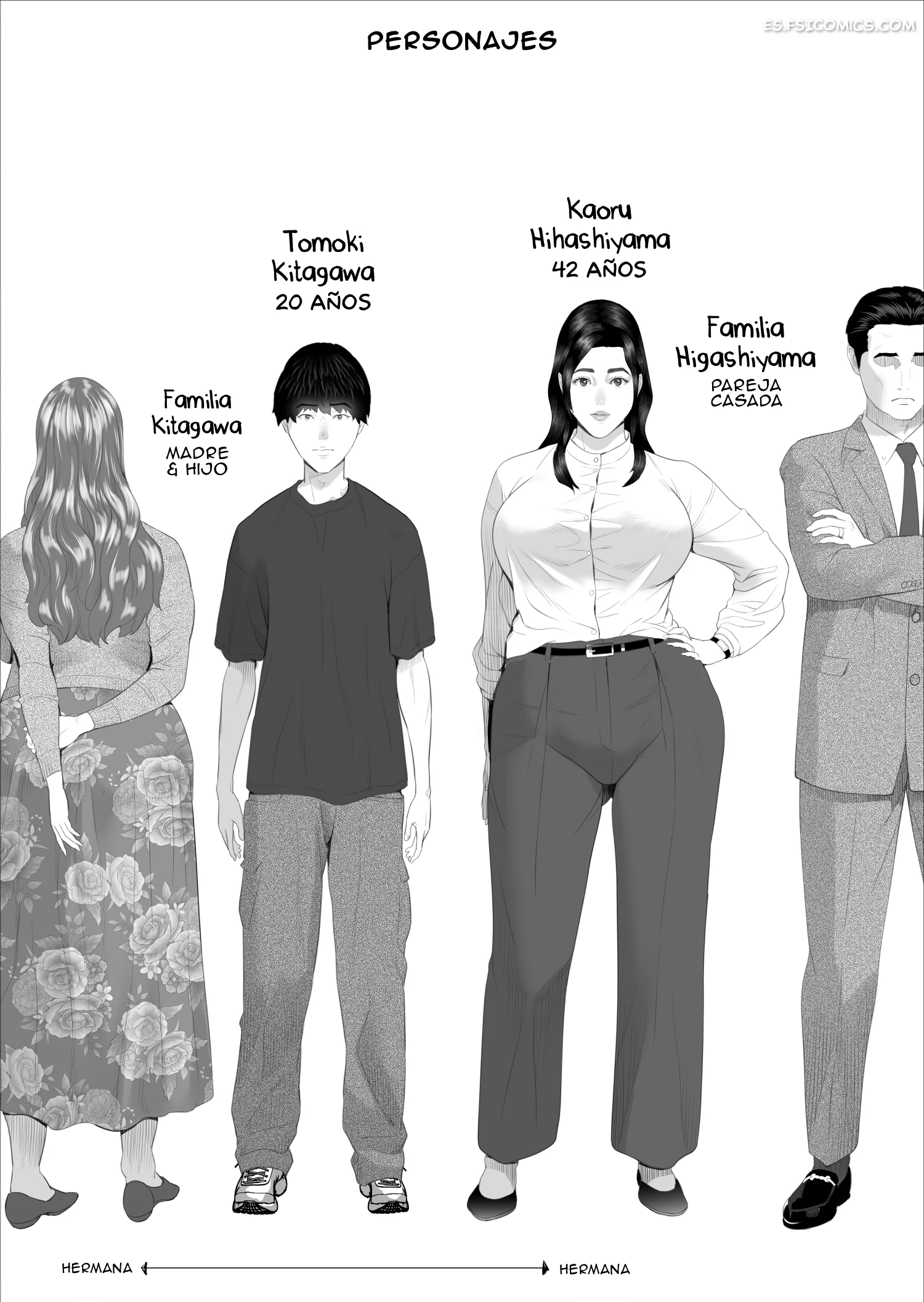 El Secreto de la Tía Vecina lasciva que Parece que te Seduciría Capítulo 3 – Hyji - 2 - FSI Comics el secreto de la tia vecina lasciva que parece que te seduciria capitulo 3 hyji 001 - FSI Comics