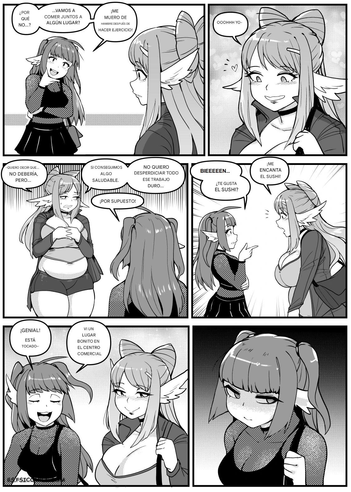 eleccion de una porcion capitulo 2 kipteitei 240 - FSI Comics