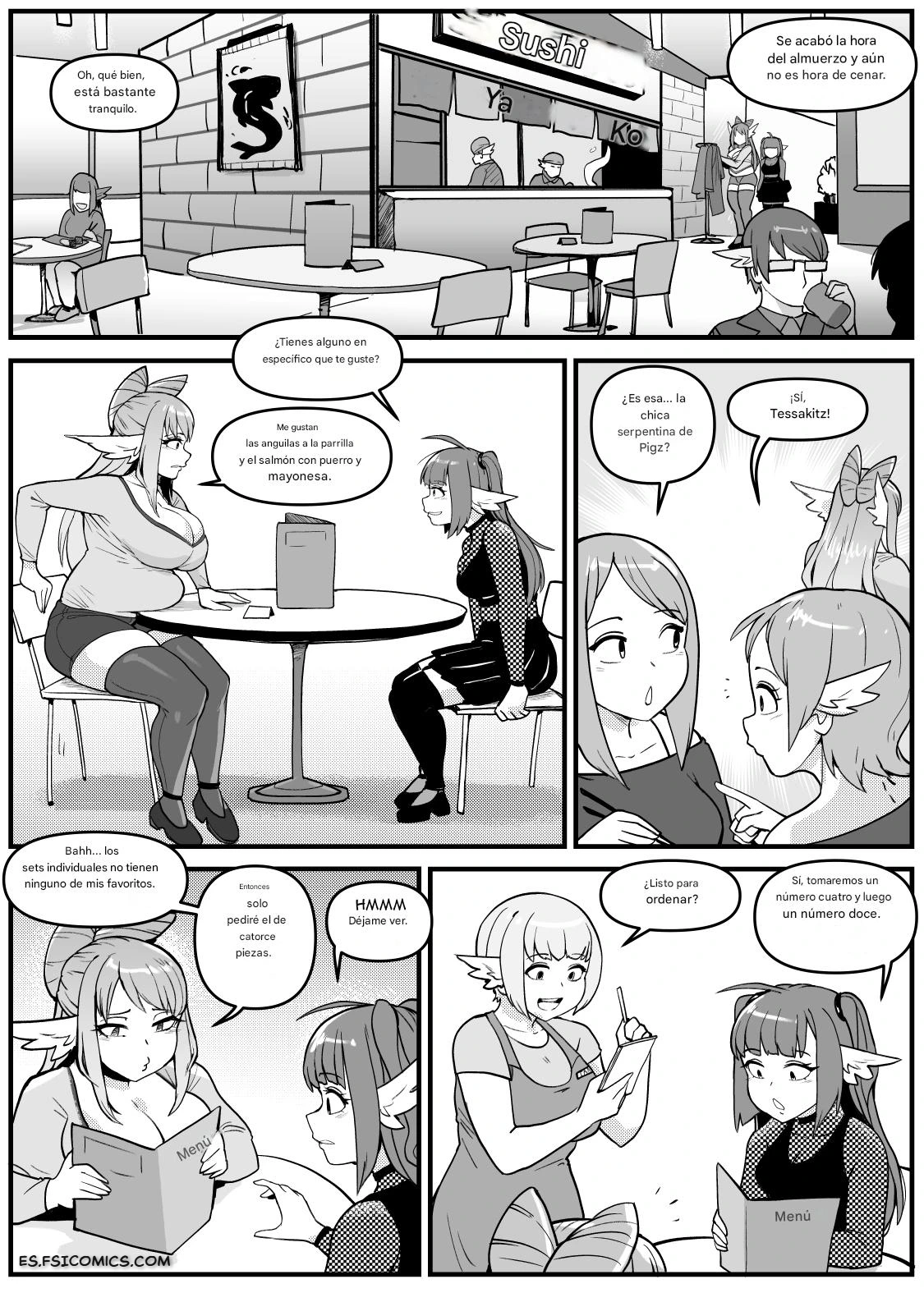 eleccion de una porcion capitulo 2 kipteitei 243 - FSI Comics