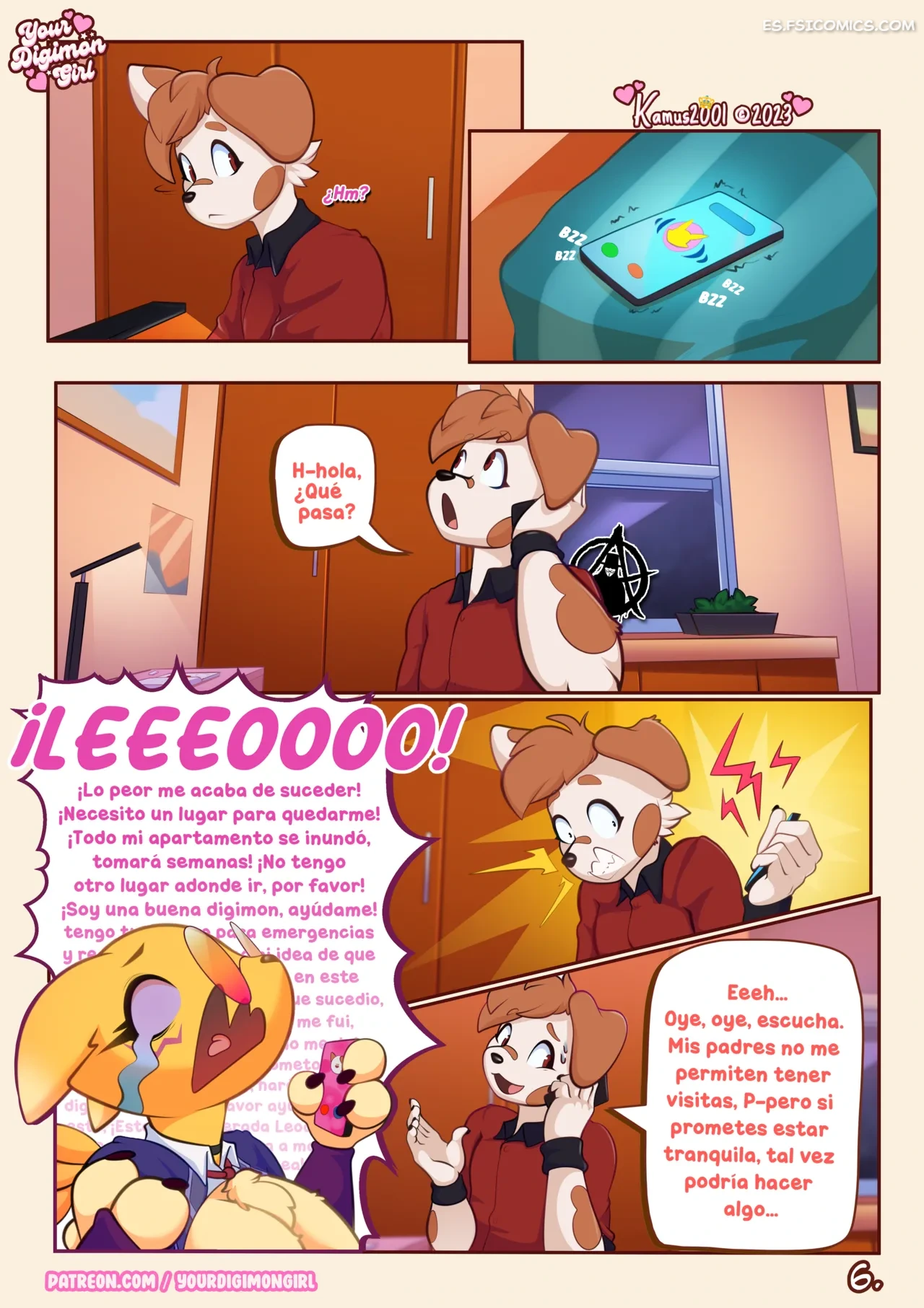 how 2 hide your renamon yourdigimongirl 006 - FSI Comics