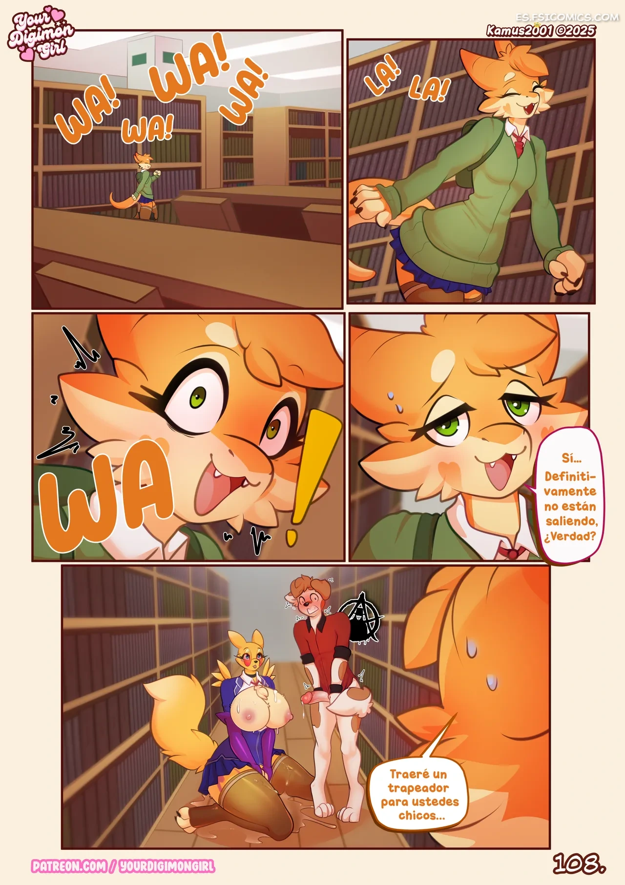 how 2 hide your renamon yourdigimongirl 108 - FSI Comics