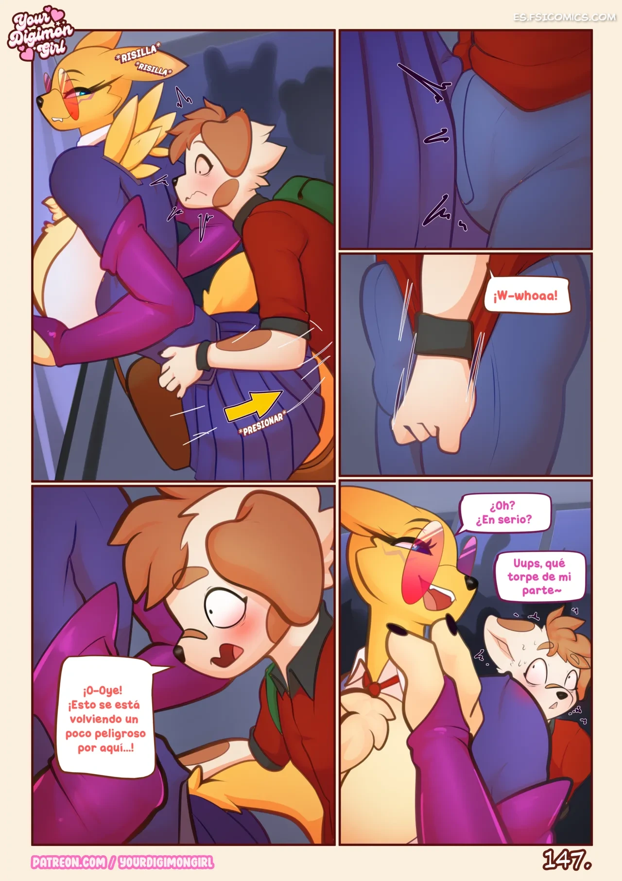 how 2 hide your renamon yourdigimongirl 147 - FSI Comics