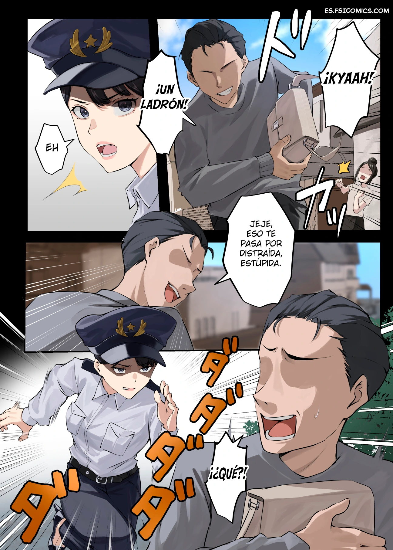 la aldea peligrosa queda embarazada del hijo del alcalde elica 004 - FSI Comics