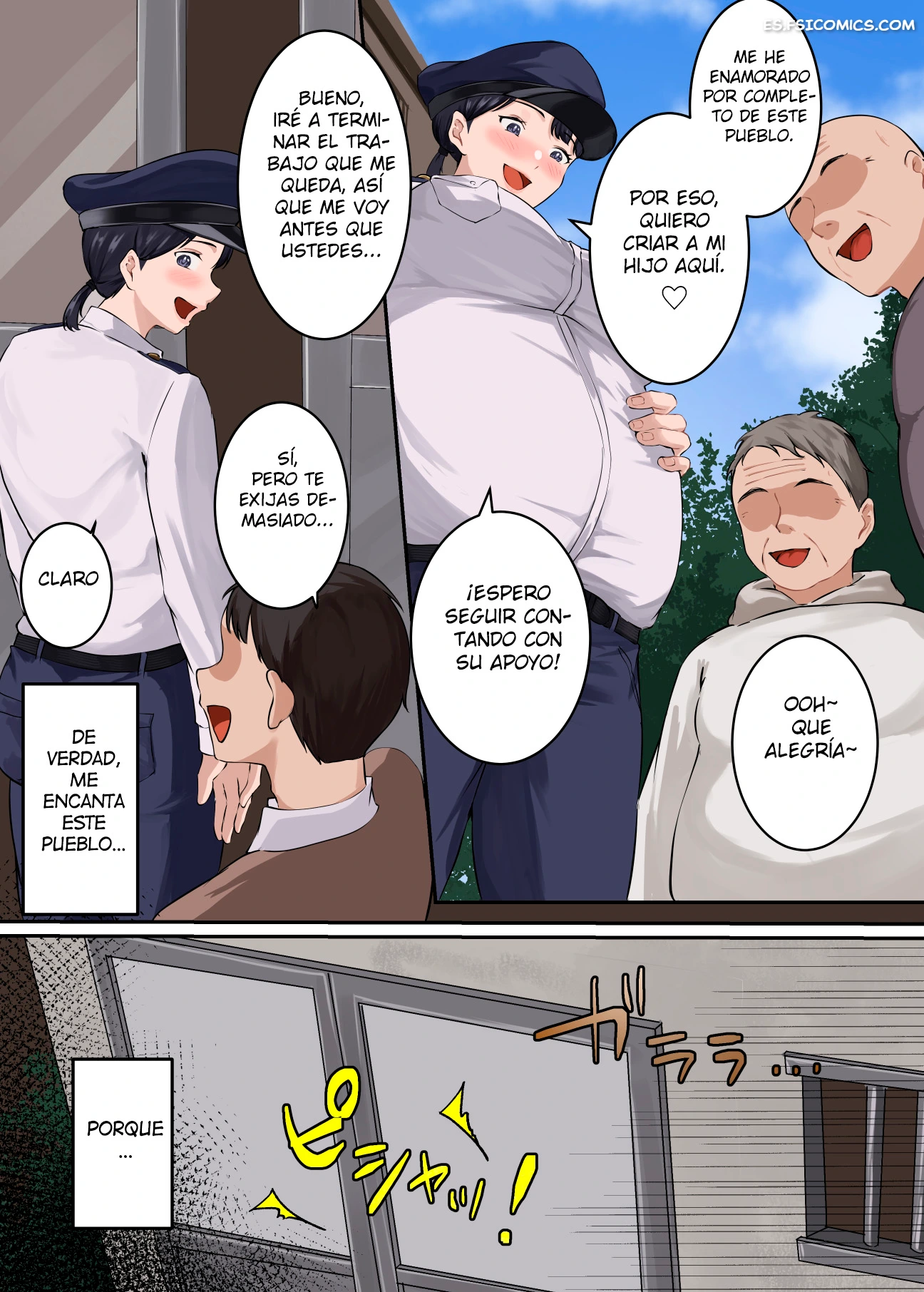 la aldea peligrosa queda embarazada del hijo del alcalde elica 072 - FSI Comics