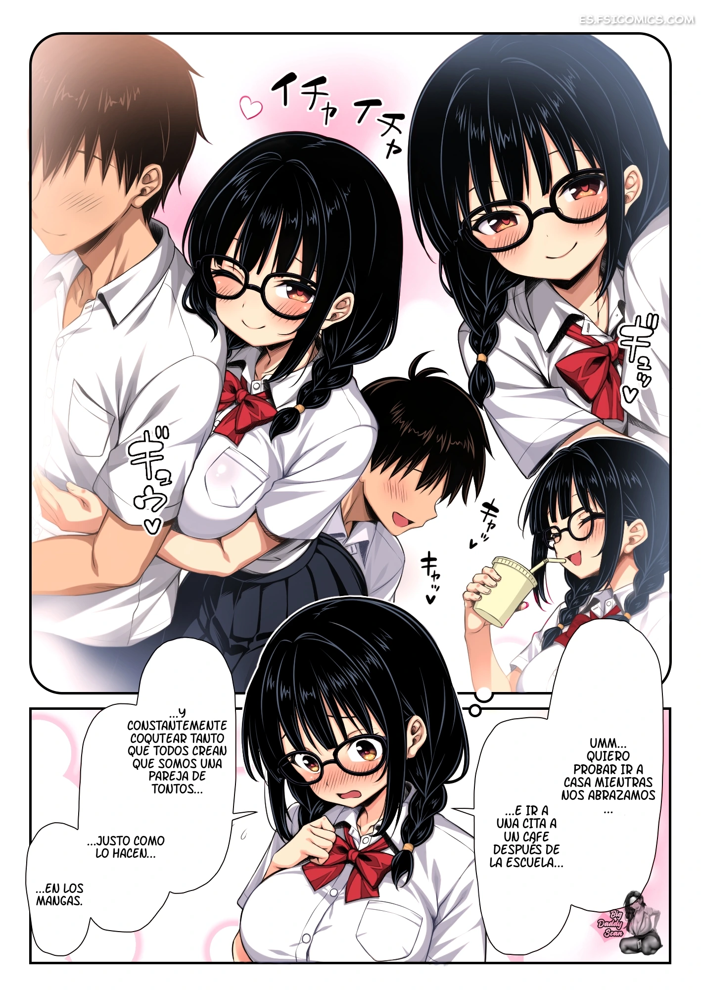 la chica aburrida con la que empece a salir por un error resulto ser en realidad una autentica puta kuroneko lamp 003 - FSI Comics