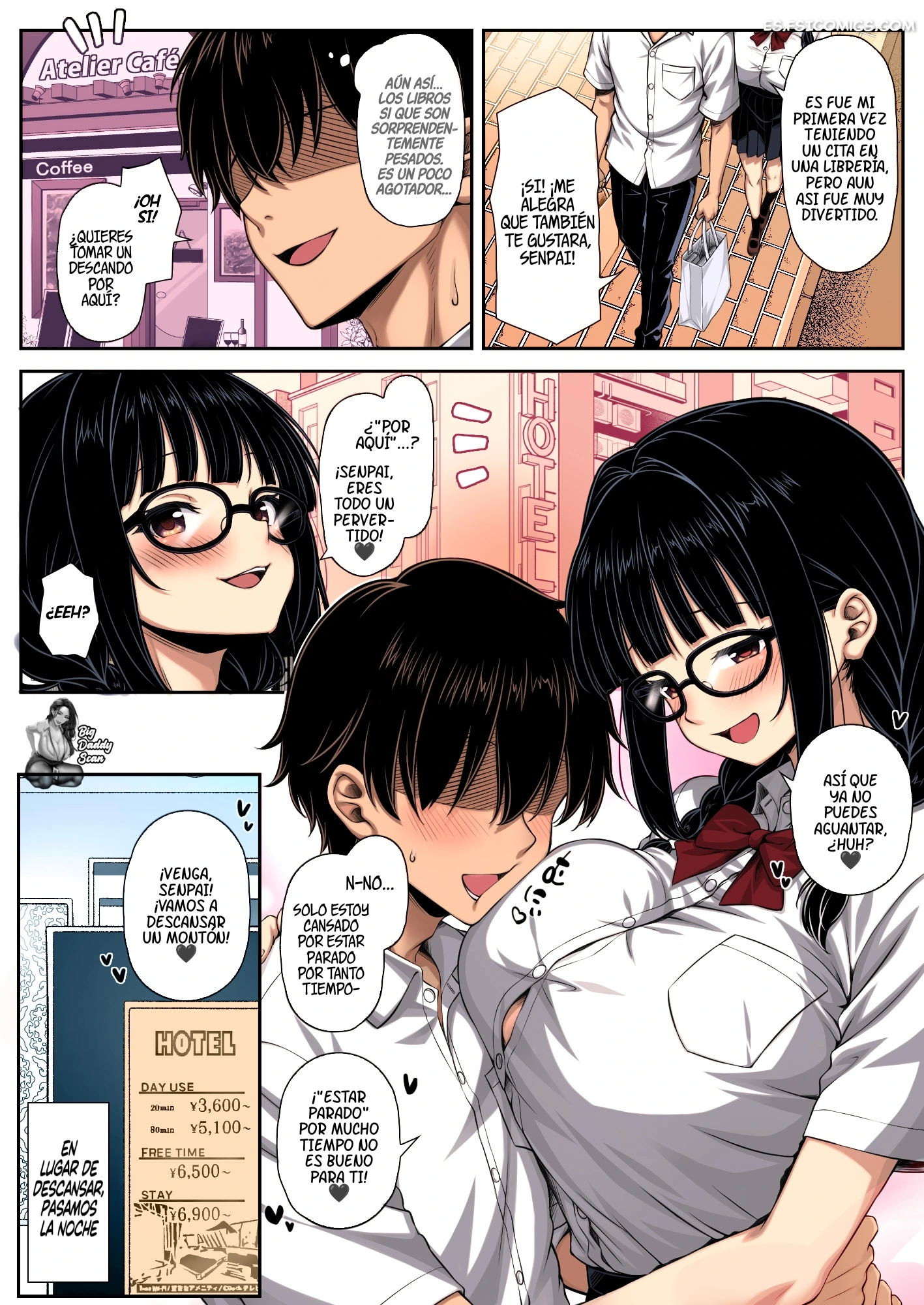 la chica aburrida con la que empece a salir por un error resulto ser en realidad una autentica puta kuroneko lamp 020 - FSI Comics