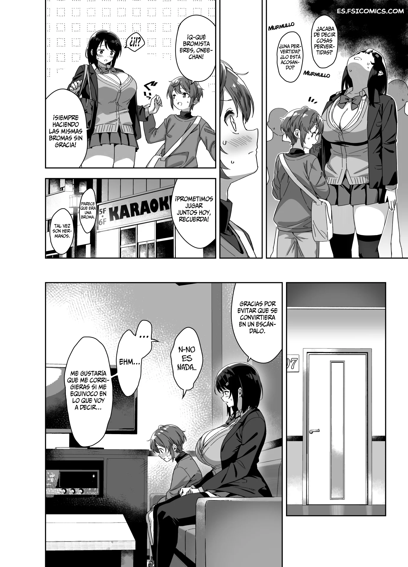 la hermana mayor lebodiosa y gigantesca que me apunta mikemono yuu 008 - FSI Comics