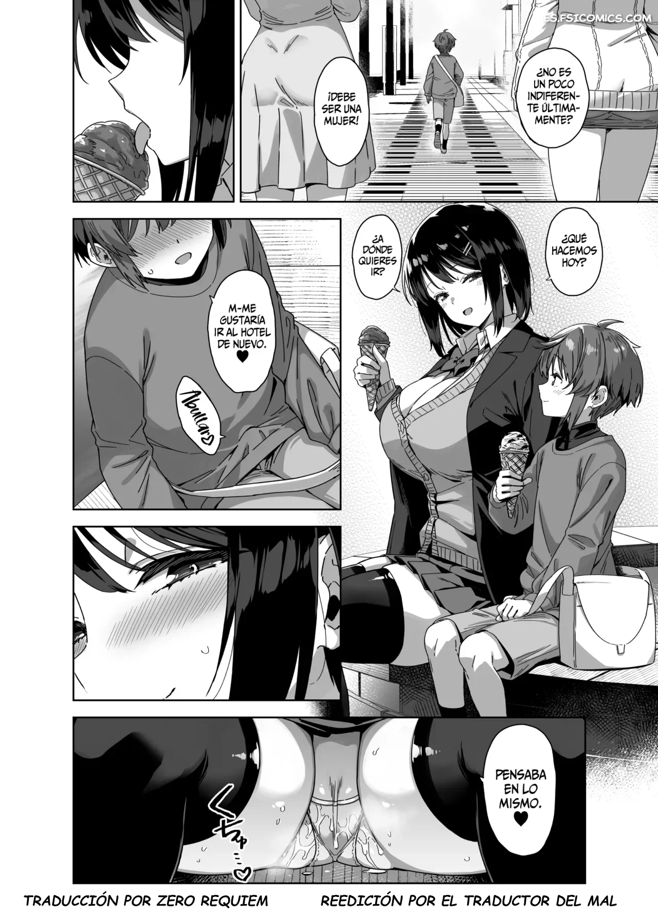la hermana mayor lebodiosa y gigantesca que me apunta mikemono yuu 032 - FSI Comics