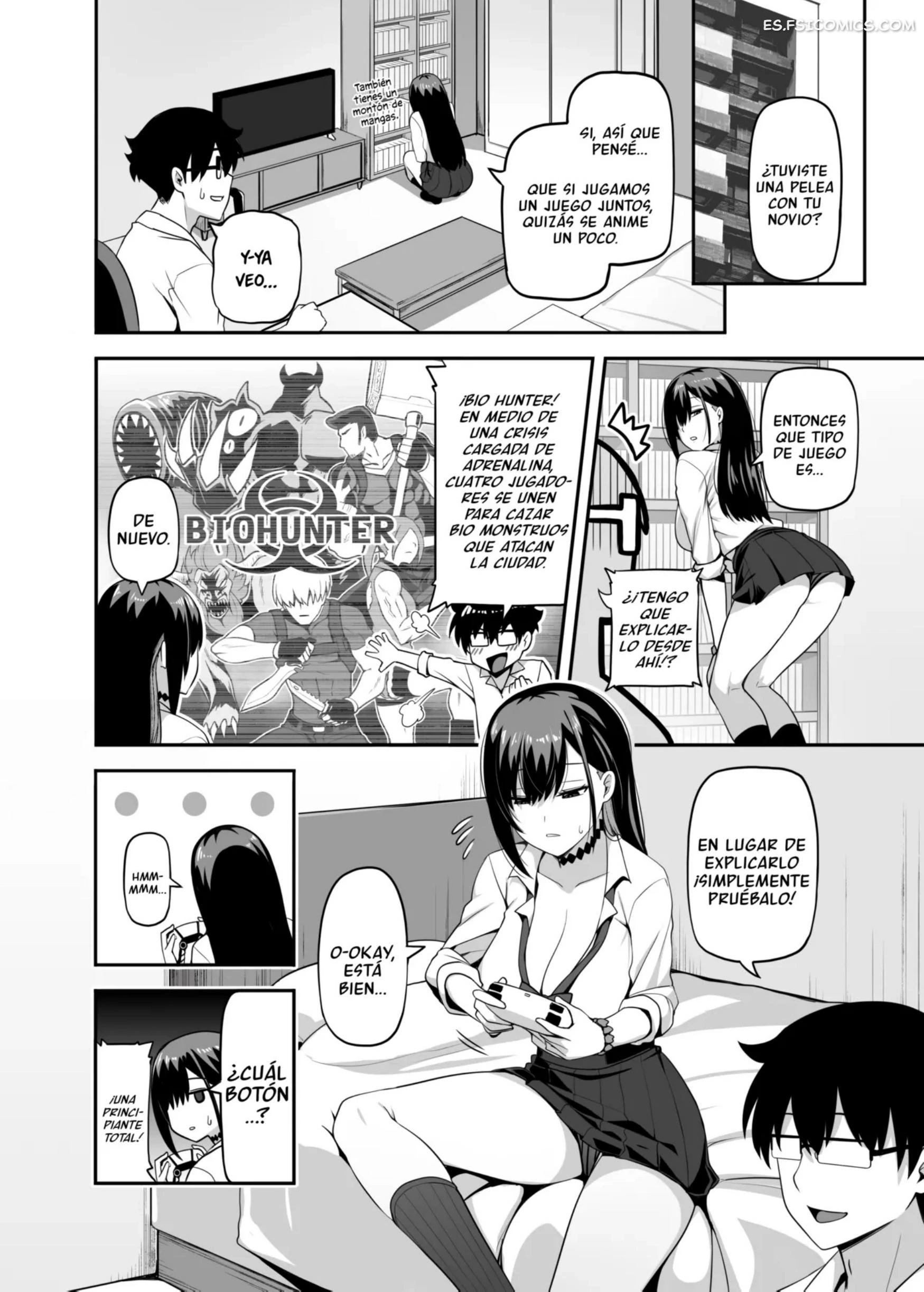 La Historia De Una Gyaru De La Clase Que Vino A Mi Casa Y Jugó A Un Juego De Acción De Caza Juntos – Darkmaya - 5 - FSI Comics la historia de una gyaru de la clase que vino a mi casa y jugo a un juego de accion de caza juntos darkmaya 005 - FSI Comics