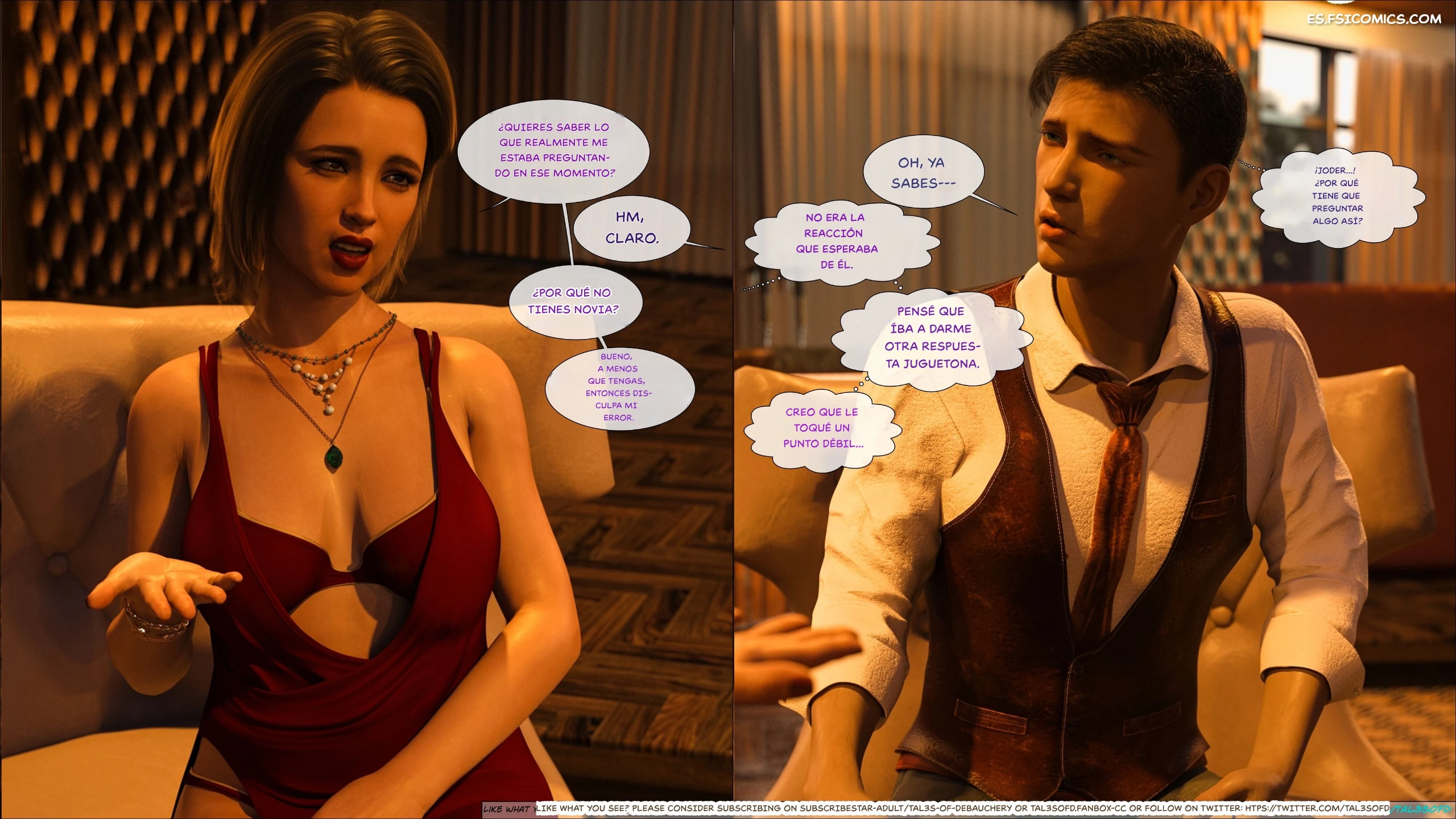 la verguenza de una madre capitulo 2 tal3s of debauchery 036 - FSI Comics