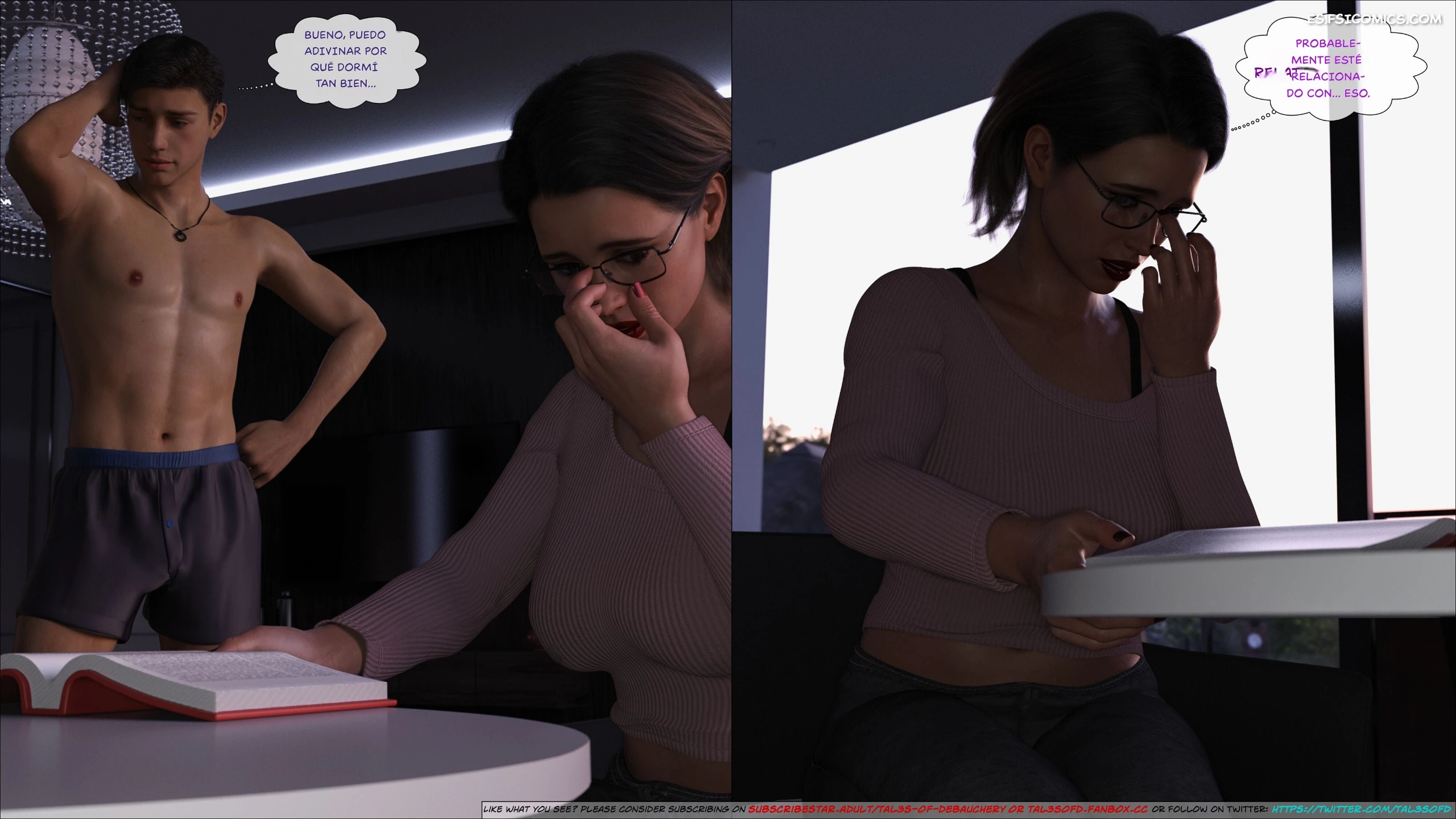 la verguenza de una madre capitulo 2 tal3s of debauchery 231 - FSI Comics