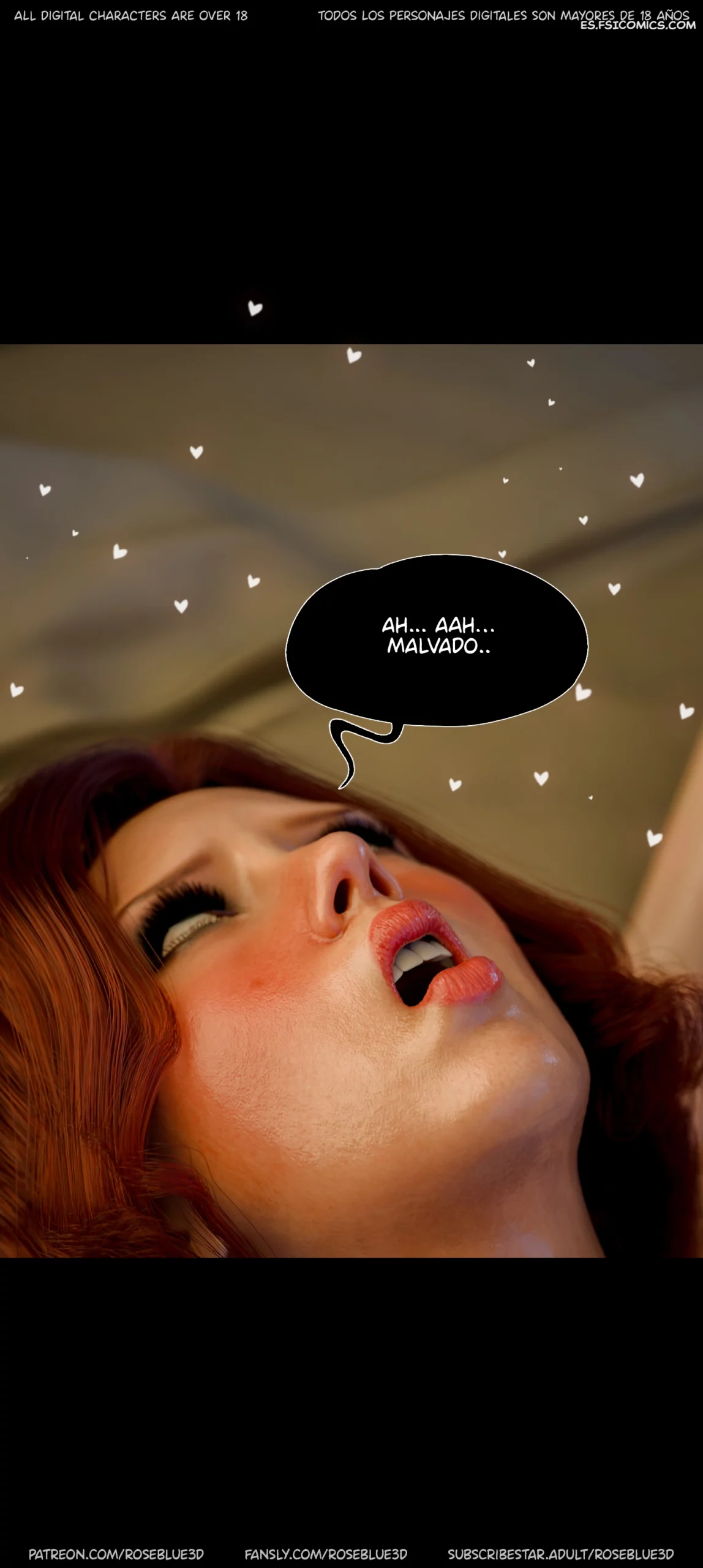 la viuda de mi vecina capitulo 55 rose blue 3d 100 scaled - FSI Comics