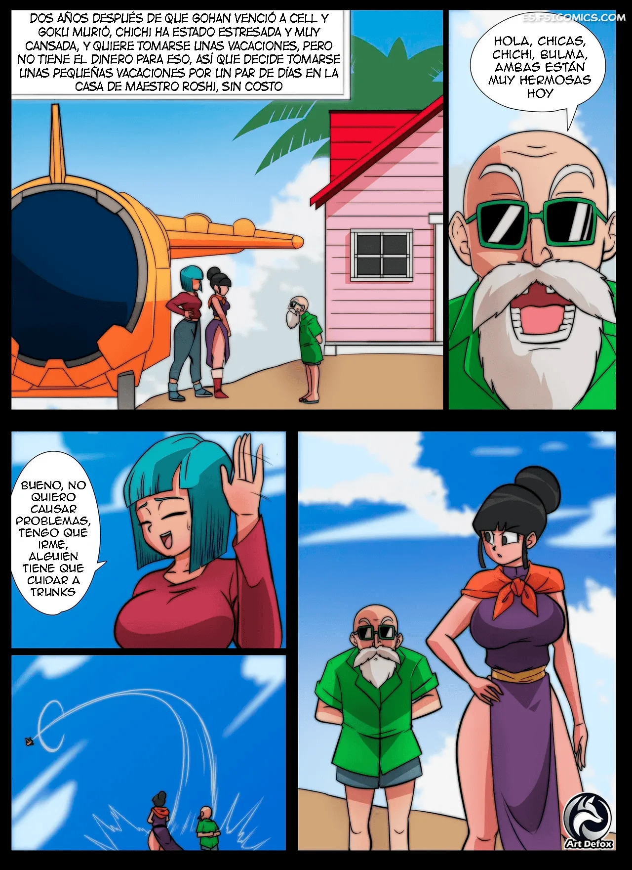 Las Vacaciones De Chichi – ArtDefox - 2 - FSI Comics las vacaciones de chichi artdefox 002 - FSI Comics