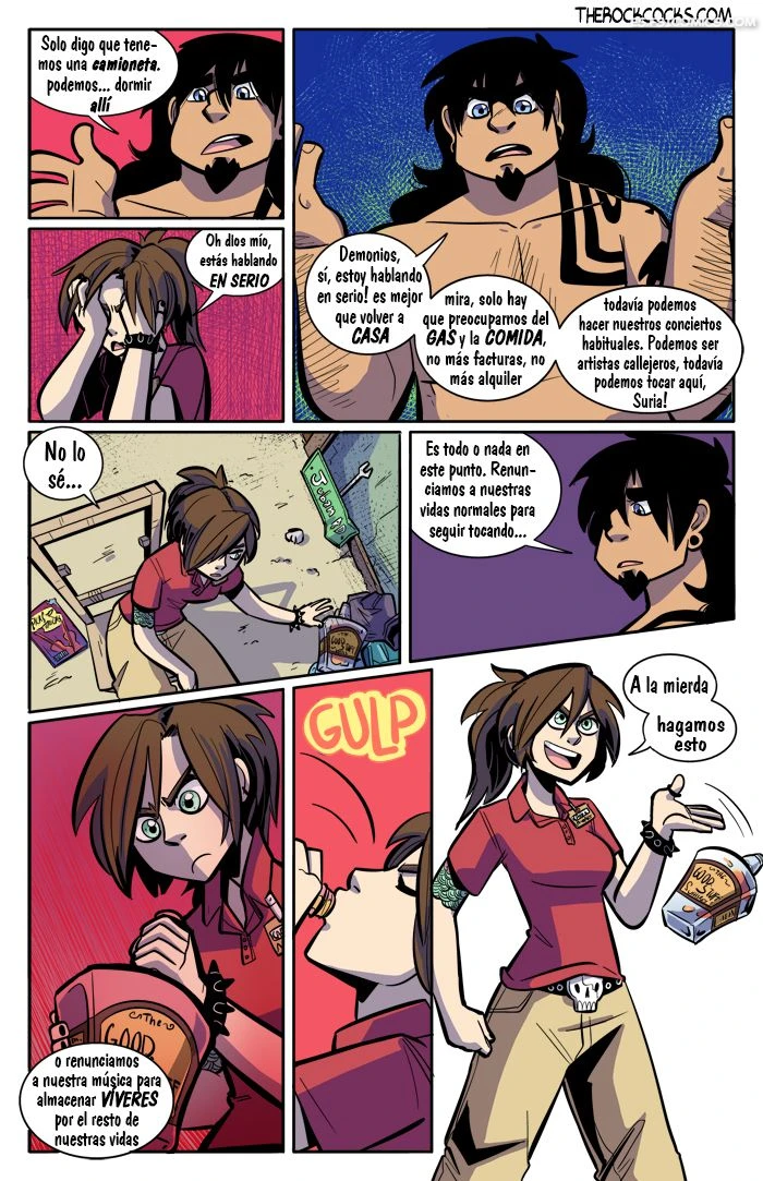 Los Pollos Del Rock Capítulo 1 – Leslie Brown - 17 - FSI Comics los pollos del rock cap tulo 1 leslie brown 017 - FSI Comics