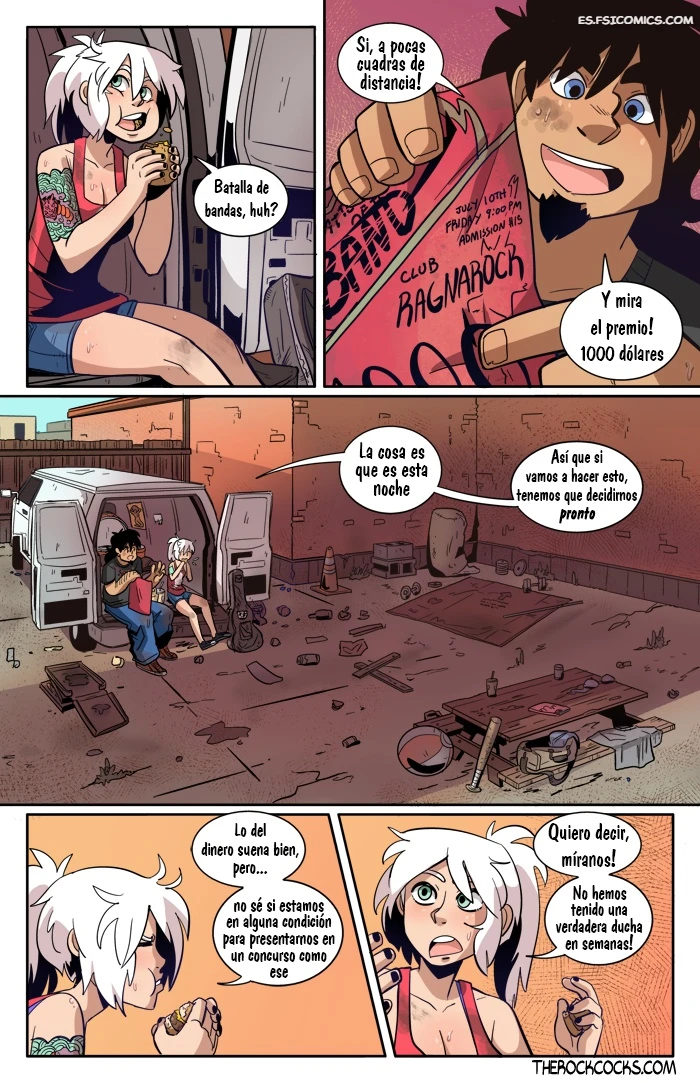 Los Pollos Del Rock Capítulo 2 – Leslie Brown - 6 - FSI Comics los pollos del rock cap tulo 2 leslie brown 006 - FSI Comics