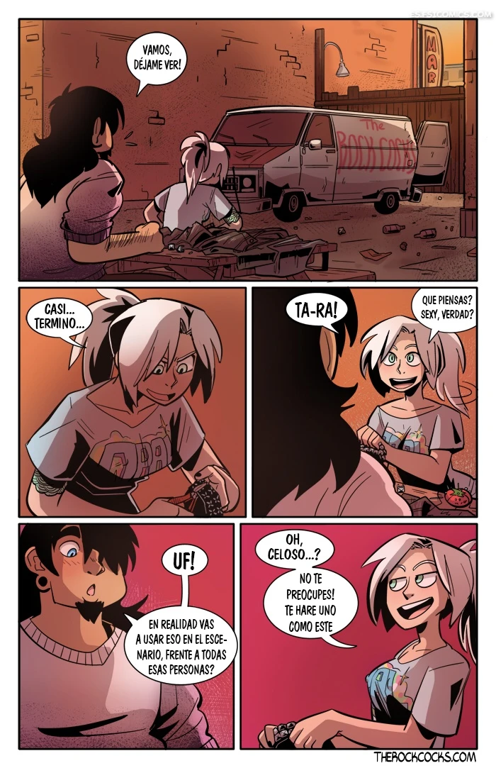 Los Pollos Del Rock Capítulo 2 – Leslie Brown - 12 - FSI Comics los pollos del rock cap tulo 2 leslie brown 012 - FSI Comics