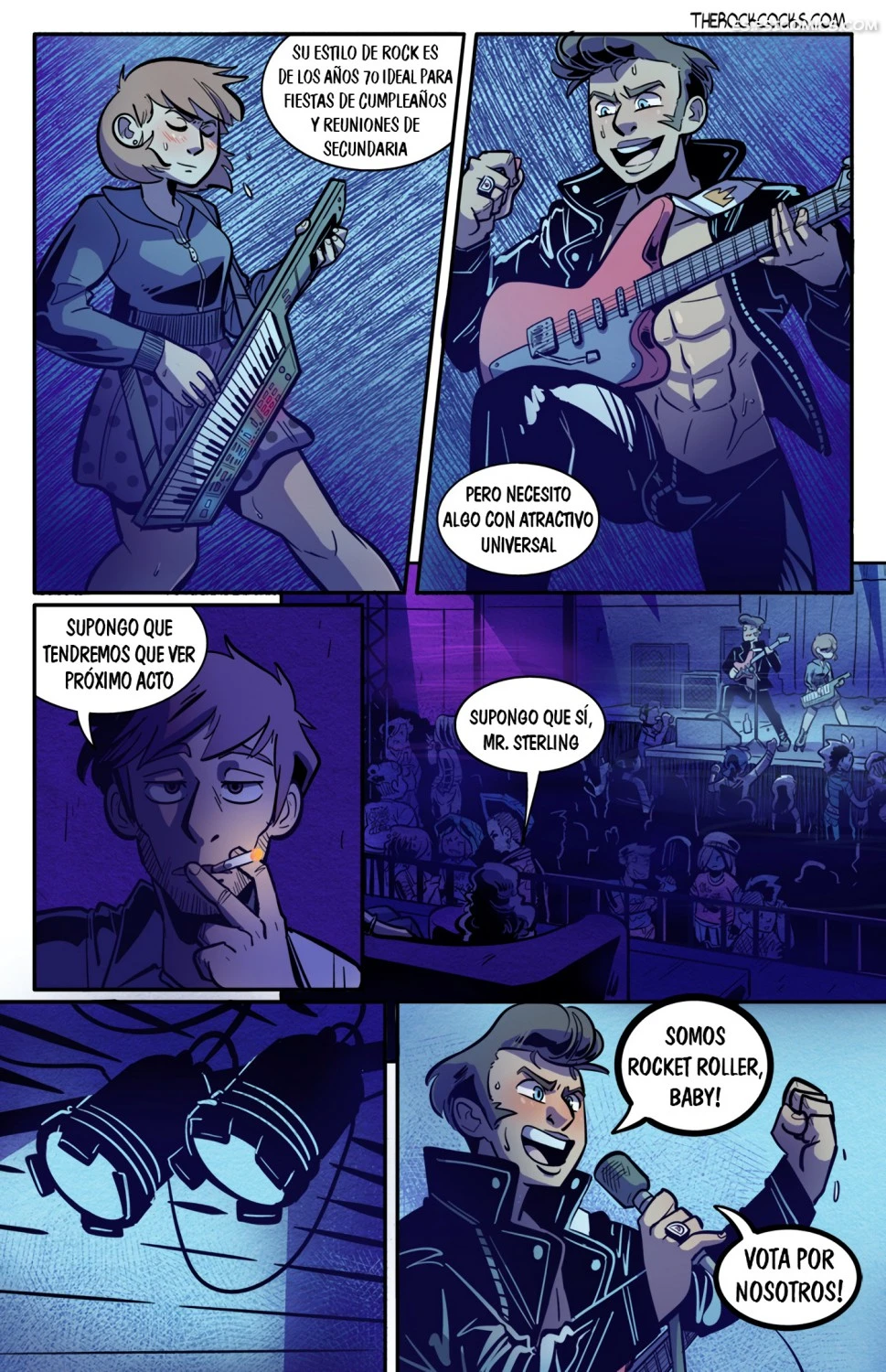 Los Pollos Del Rock Capítulo 2 – Leslie Brown - 24 - FSI Comics los pollos del rock cap tulo 2 leslie brown 024 - FSI Comics