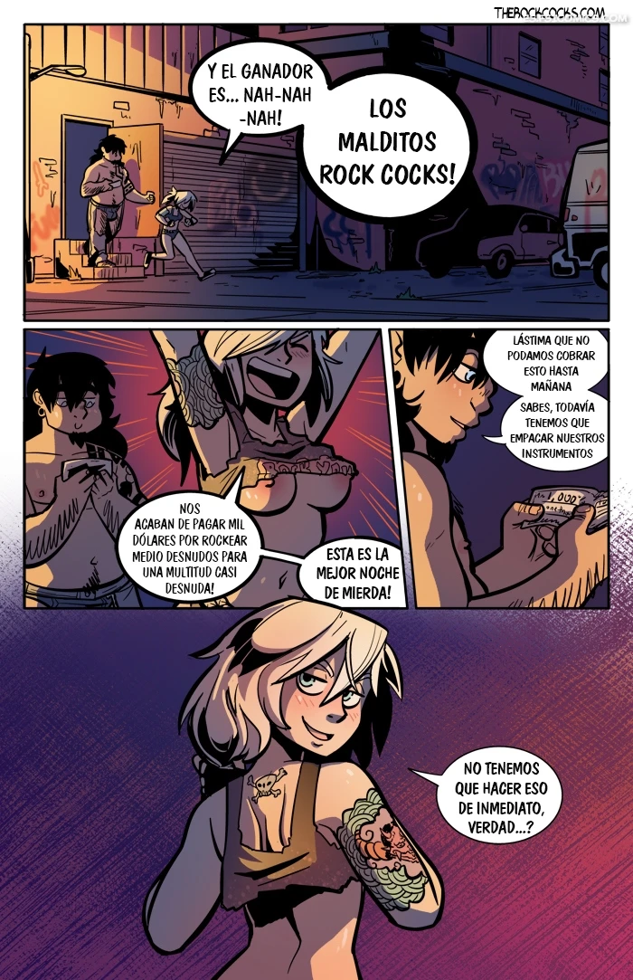 Los Pollos Del Rock Capítulo 2 – Leslie Brown - 38 - FSI Comics los pollos del rock cap tulo 2 leslie brown 038 - FSI Comics