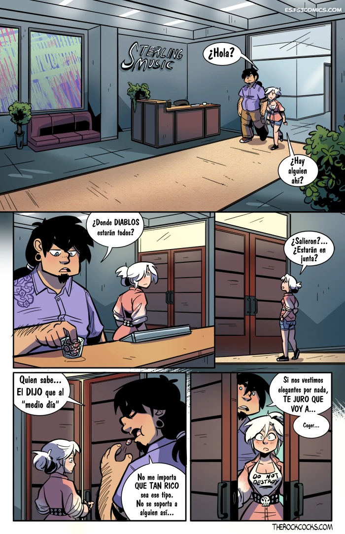 Los Pollos Del Rock Capítulo 3 – Leslie Brown - 4 - FSI Comics los pollos del rock cap tulo 3 leslie brown 004 - FSI Comics