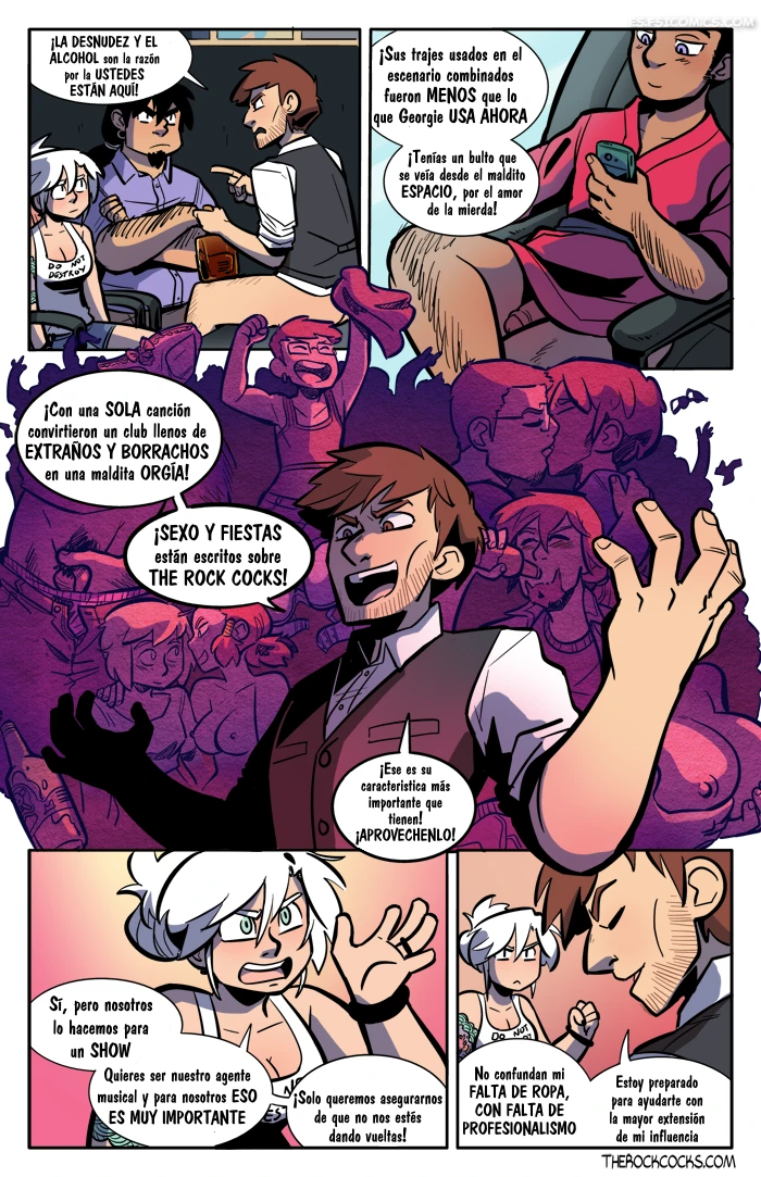 Los Pollos Del Rock Capítulo 3 – Leslie Brown - 14 - FSI Comics los pollos del rock cap tulo 3 leslie brown 014 - FSI Comics