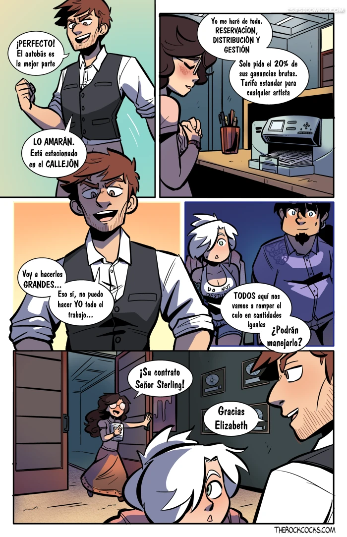 Los Pollos Del Rock Capítulo 3 – Leslie Brown - 16 - FSI Comics los pollos del rock cap tulo 3 leslie brown 016 - FSI Comics