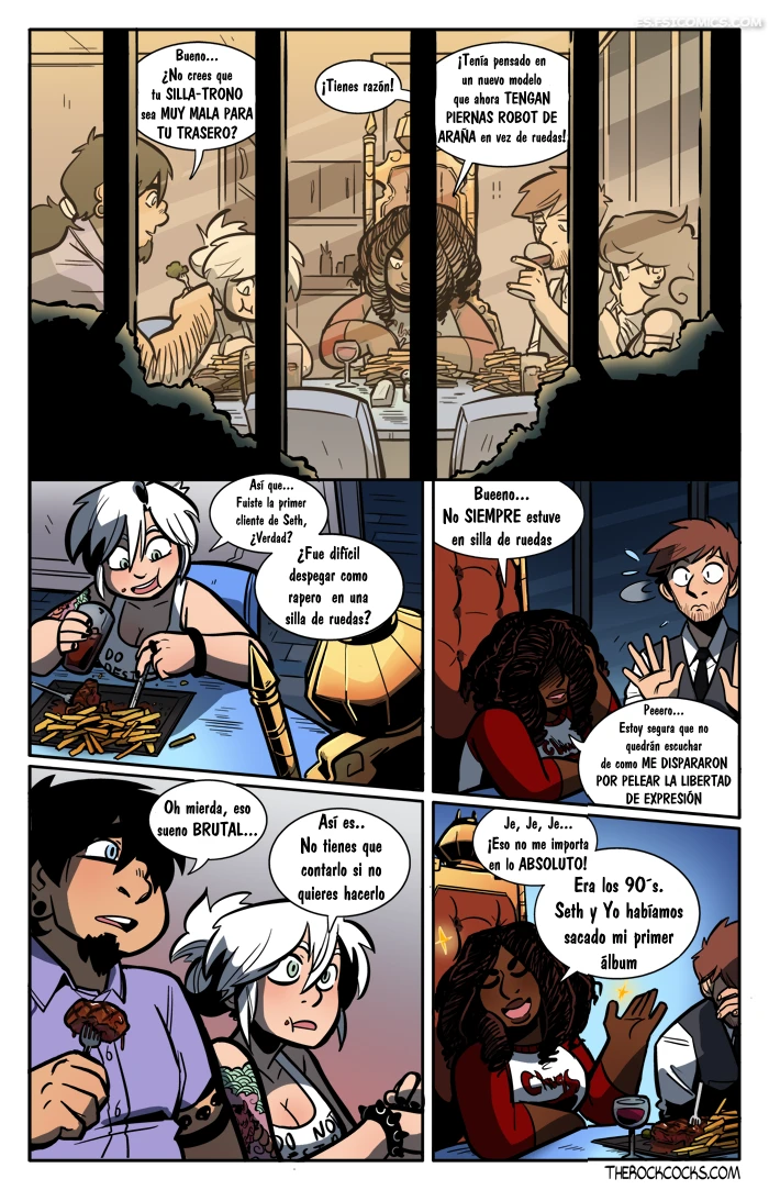 Los Pollos Del Rock Capítulo 4 – Leslie Brown - 12 - FSI Comics los pollos del rock cap tulo 4 leslie brown 012 - FSI Comics