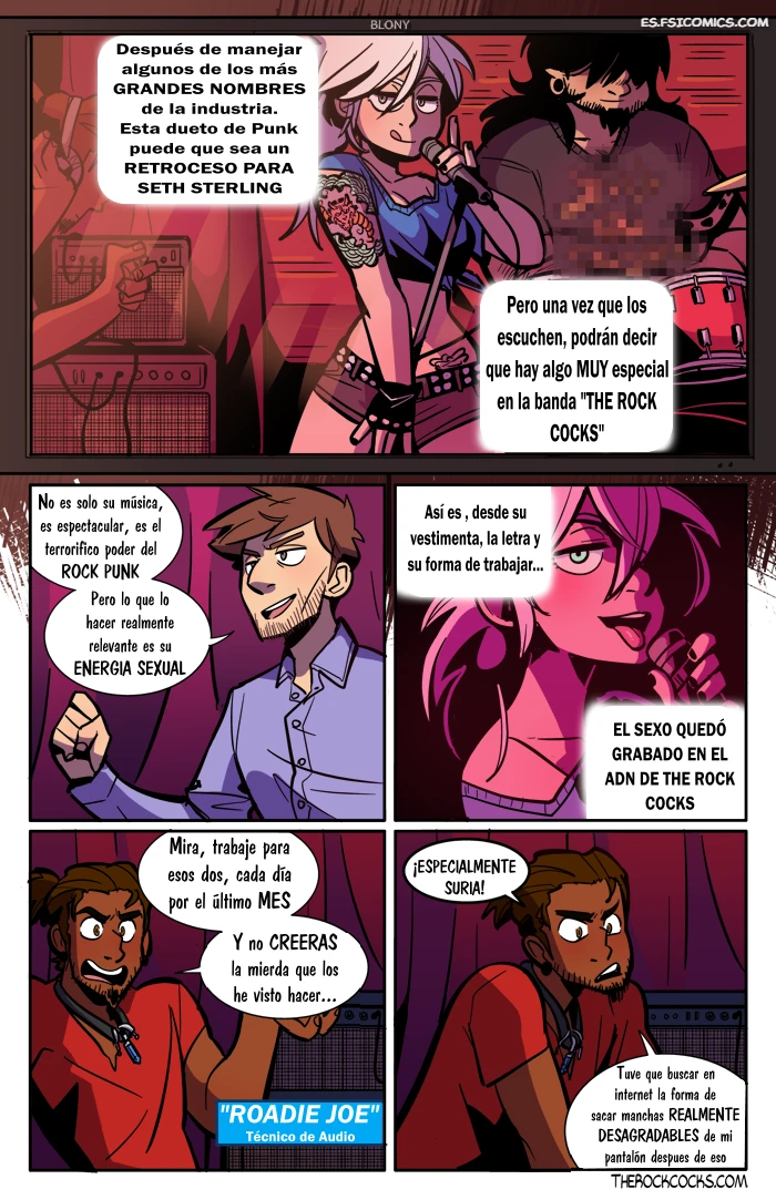 Los Pollos Del Rock Capítulo 5 – Leslie Brown - 13 - FSI Comics los pollos del rock cap tulo 5 leslie brown 013 - FSI Comics