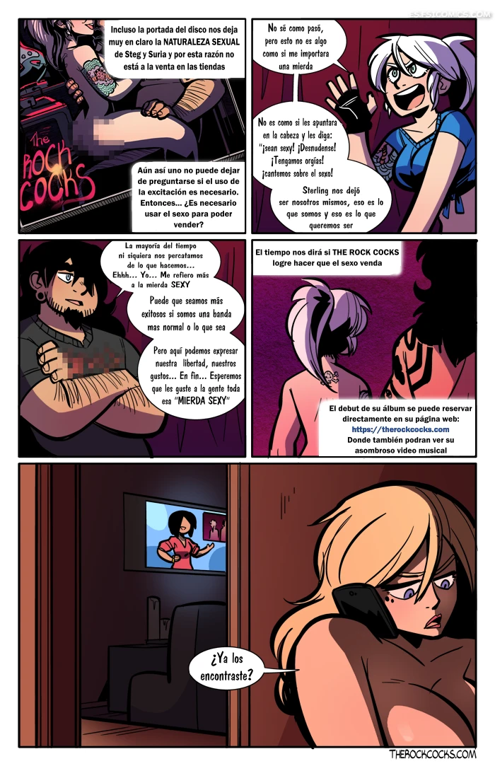 Los Pollos Del Rock Capítulo 5 – Leslie Brown - 14 - FSI Comics los pollos del rock cap tulo 5 leslie brown 014 - FSI Comics