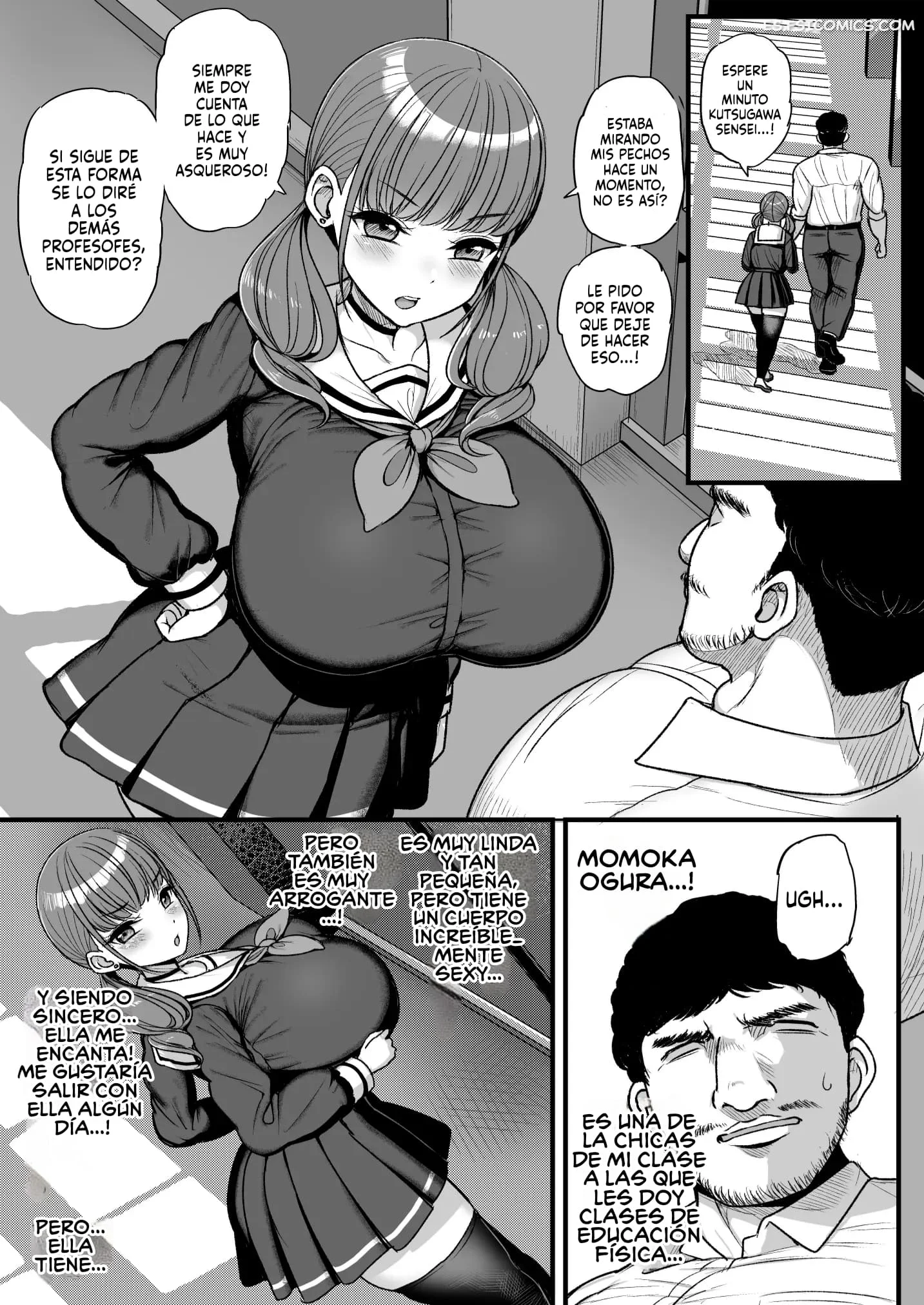 mi novia se deja acariciar por el profesor de educacion fisica tyranu 002 - FSI Comics