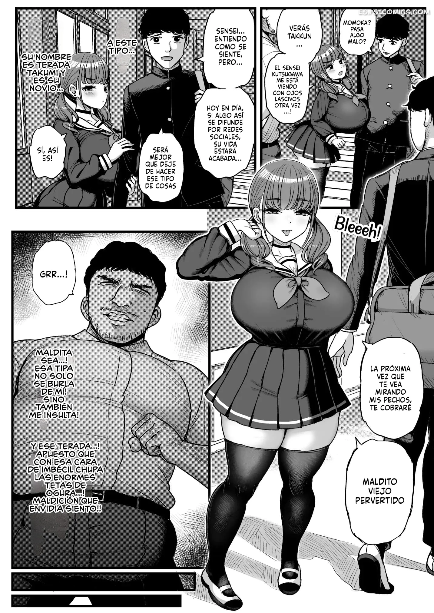 mi novia se deja acariciar por el profesor de educacion fisica tyranu 003 - FSI Comics