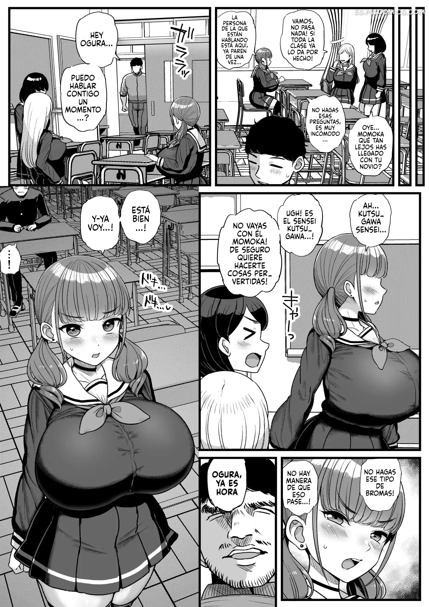mi novia se deja acariciar por el profesor de educacion fisica tyranu 030 - FSI Comics