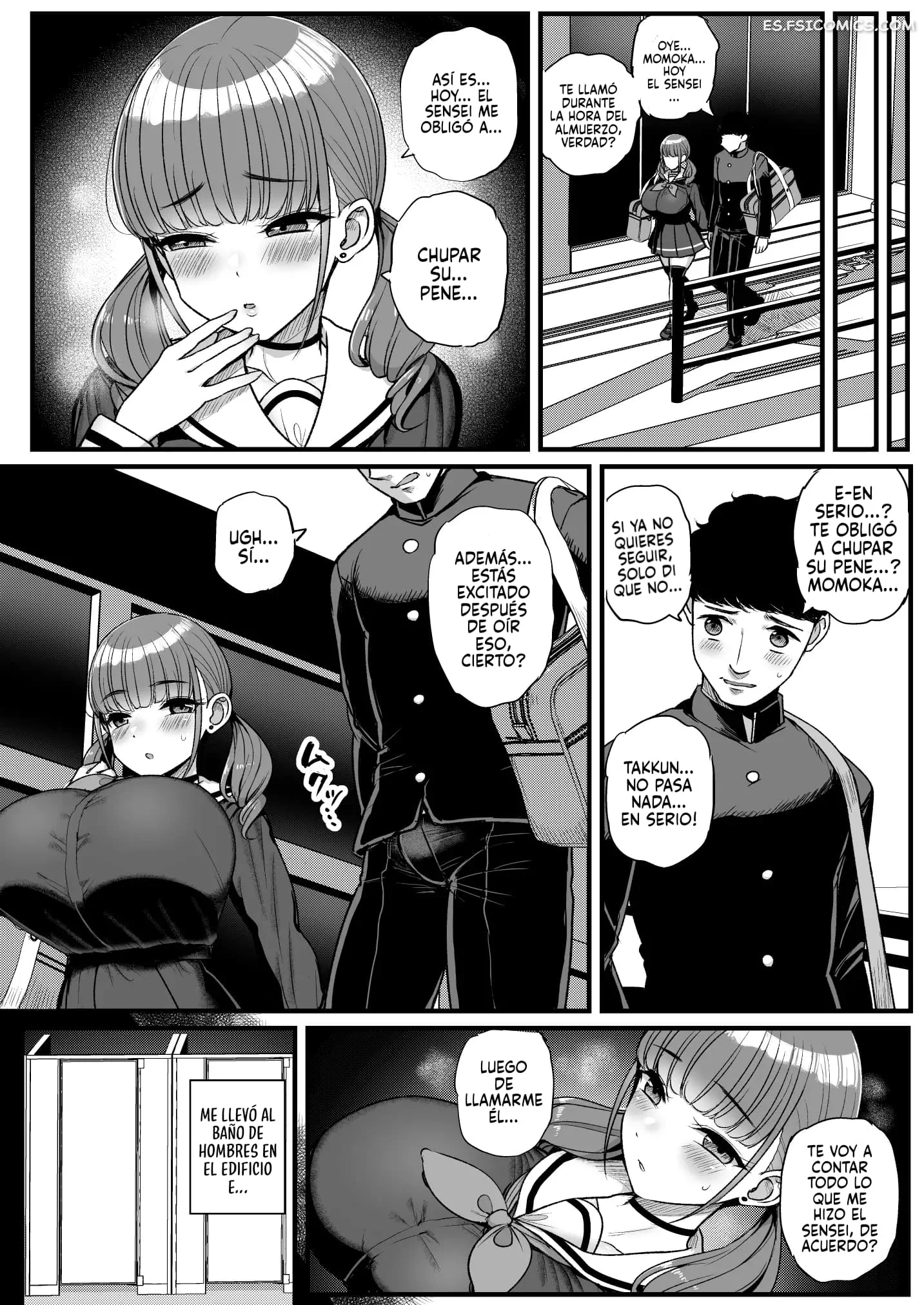mi novia se deja acariciar por el profesor de educacion fisica tyranu 031 - FSI Comics