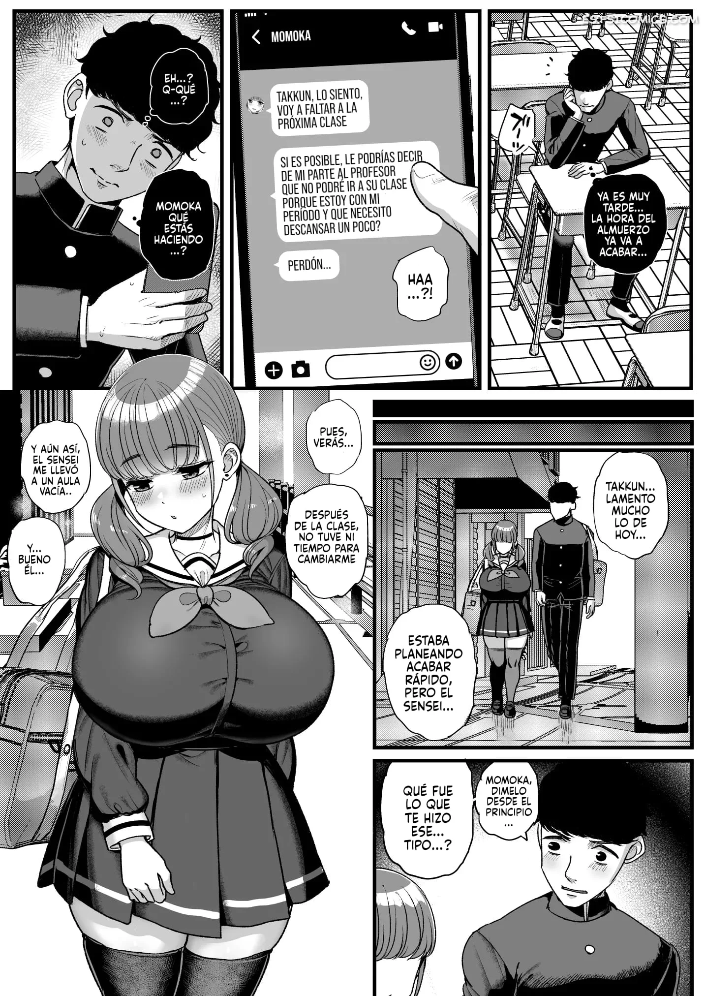 mi novia se deja acariciar por el profesor de educacion fisica tyranu 040 - FSI Comics