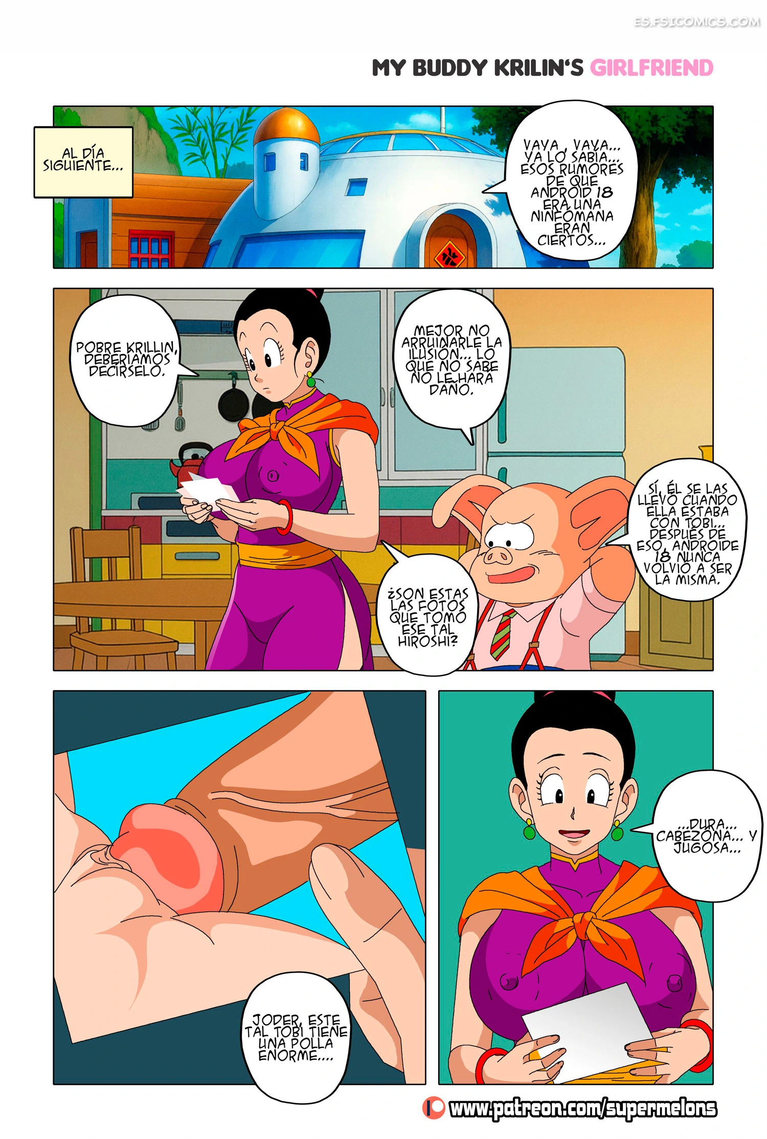 My Buddy Krillins Girlfriend Capítulo 2 – Super Melons - 2 - FSI Comics my buddy krillins girlfriend capitulo 2 super melons 002 - FSI Comics