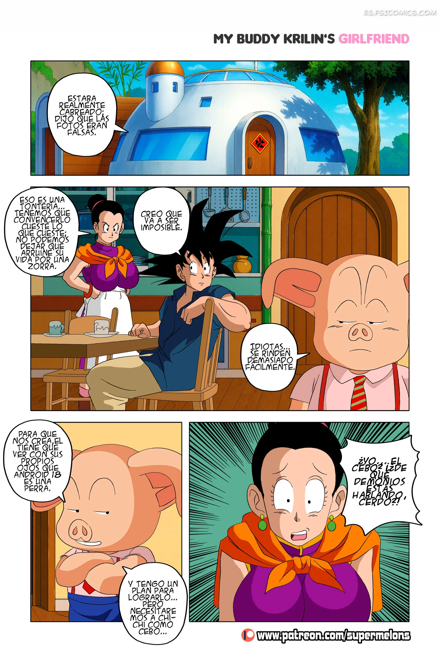 My Buddy Krillins Girlfriend Capítulo 2 – Super Melons - 6 - FSI Comics my buddy krillins girlfriend capitulo 2 super melons 006 - FSI Comics