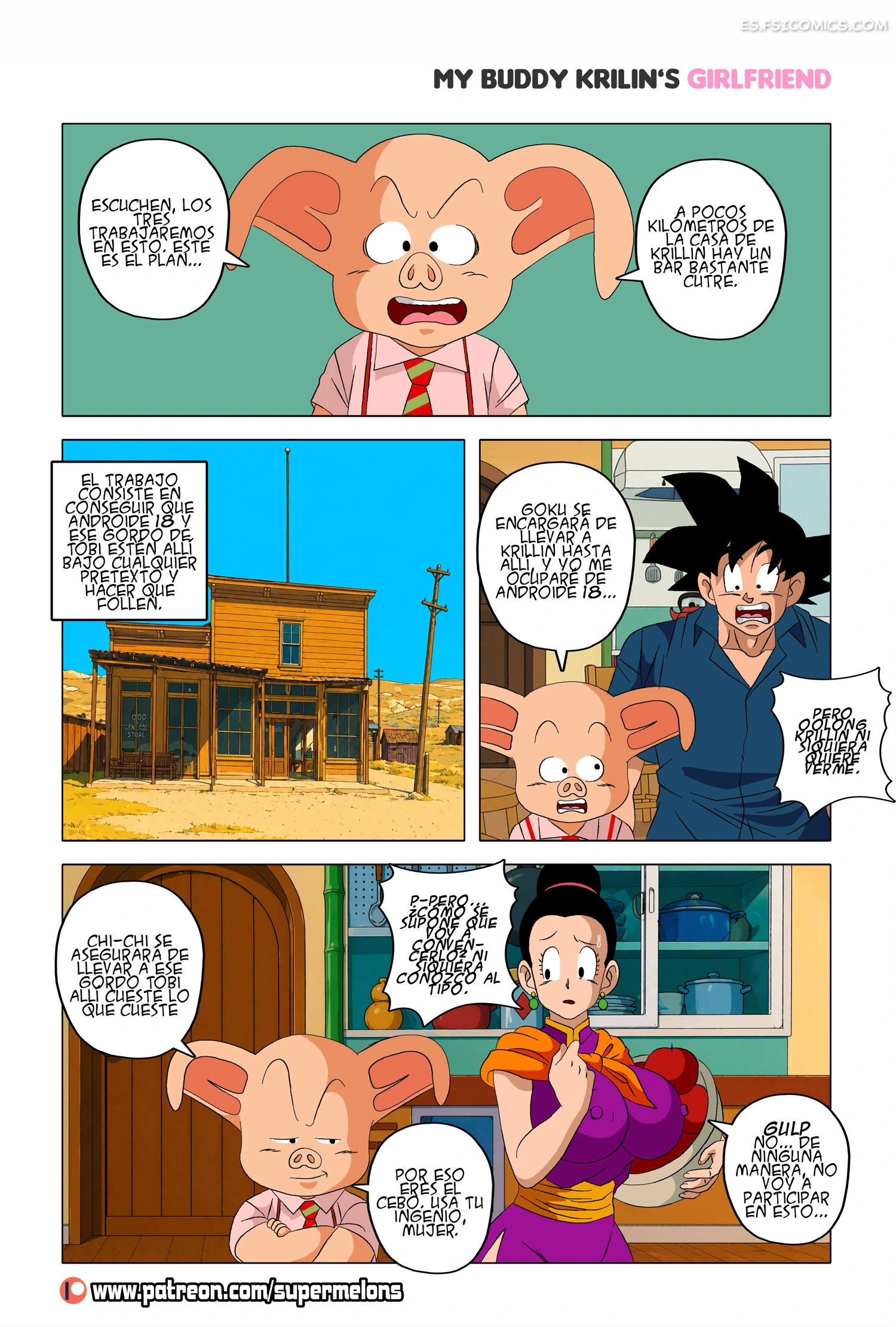 My Buddy Krillins Girlfriend Capítulo 2 – Super Melons - 7 - FSI Comics my buddy krillins girlfriend capitulo 2 super melons 007 - FSI Comics