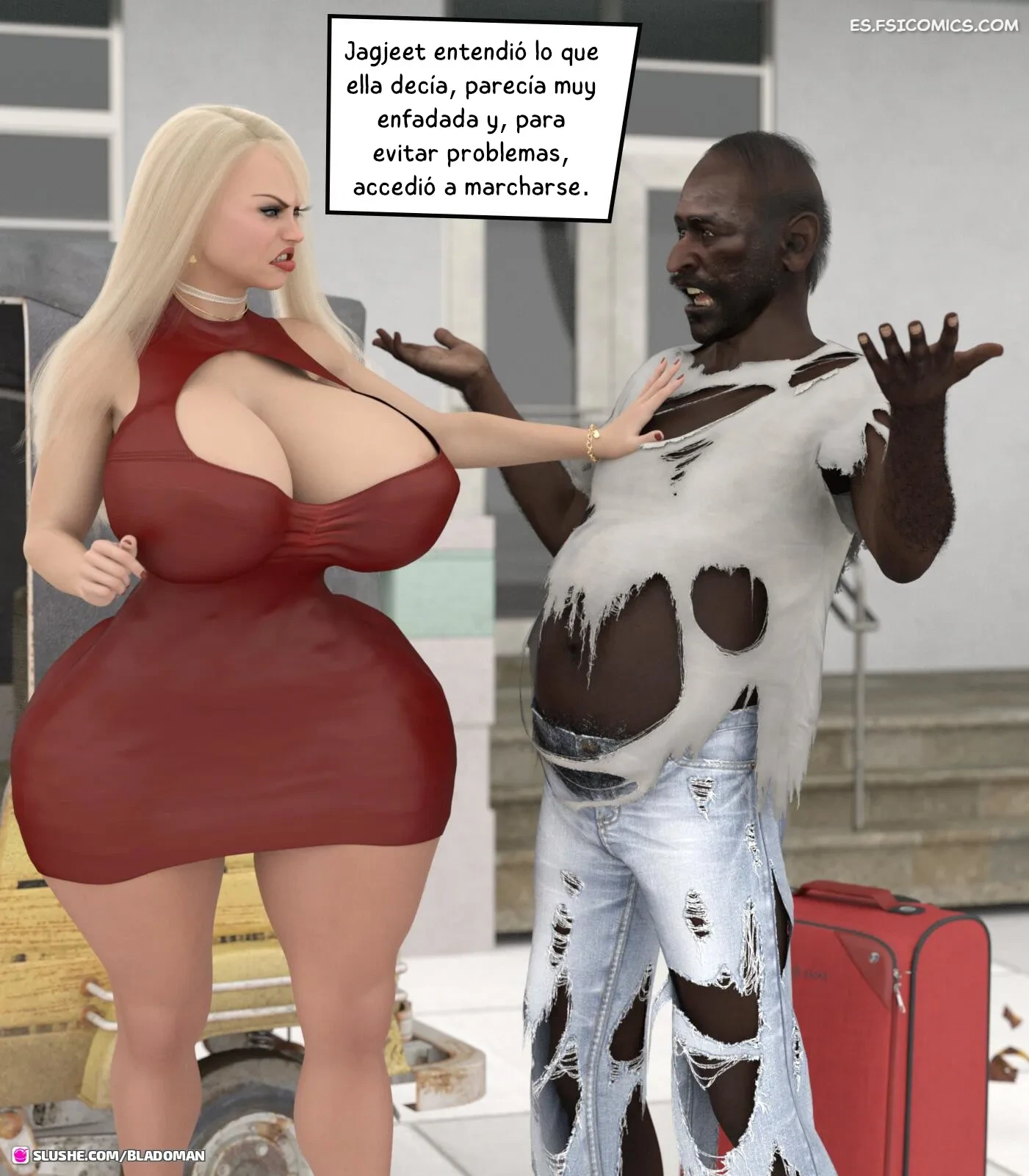 No Seas Una Perra Racista – Bladoman - 44 - FSI Comics no seas una perra racista bladoman 044 - FSI Comics