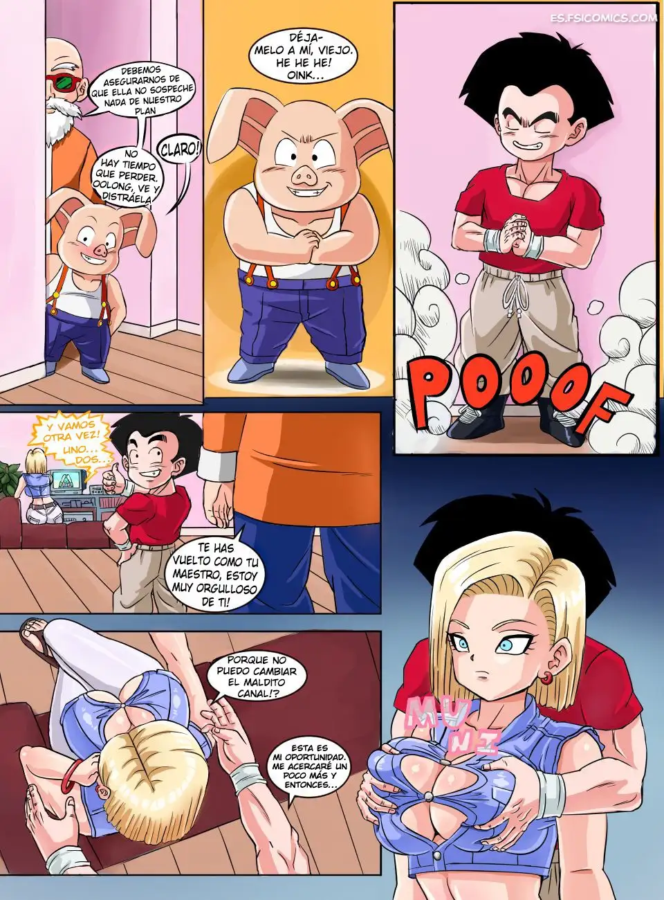 numero 18 esta sola pink pawg 003 - FSI Comics