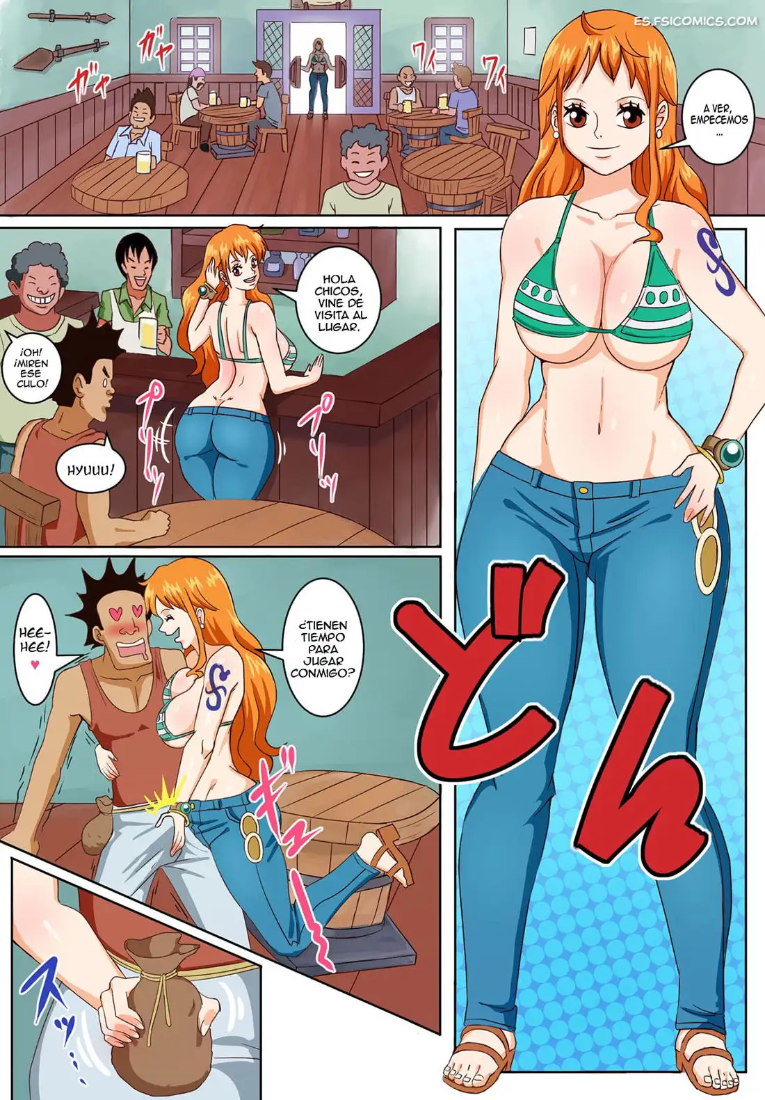 Pirate Girls At The Bar - Pink PawG - 3 - FSI Comics pirate girls at the bar pink pawg 003 - FSI Comics