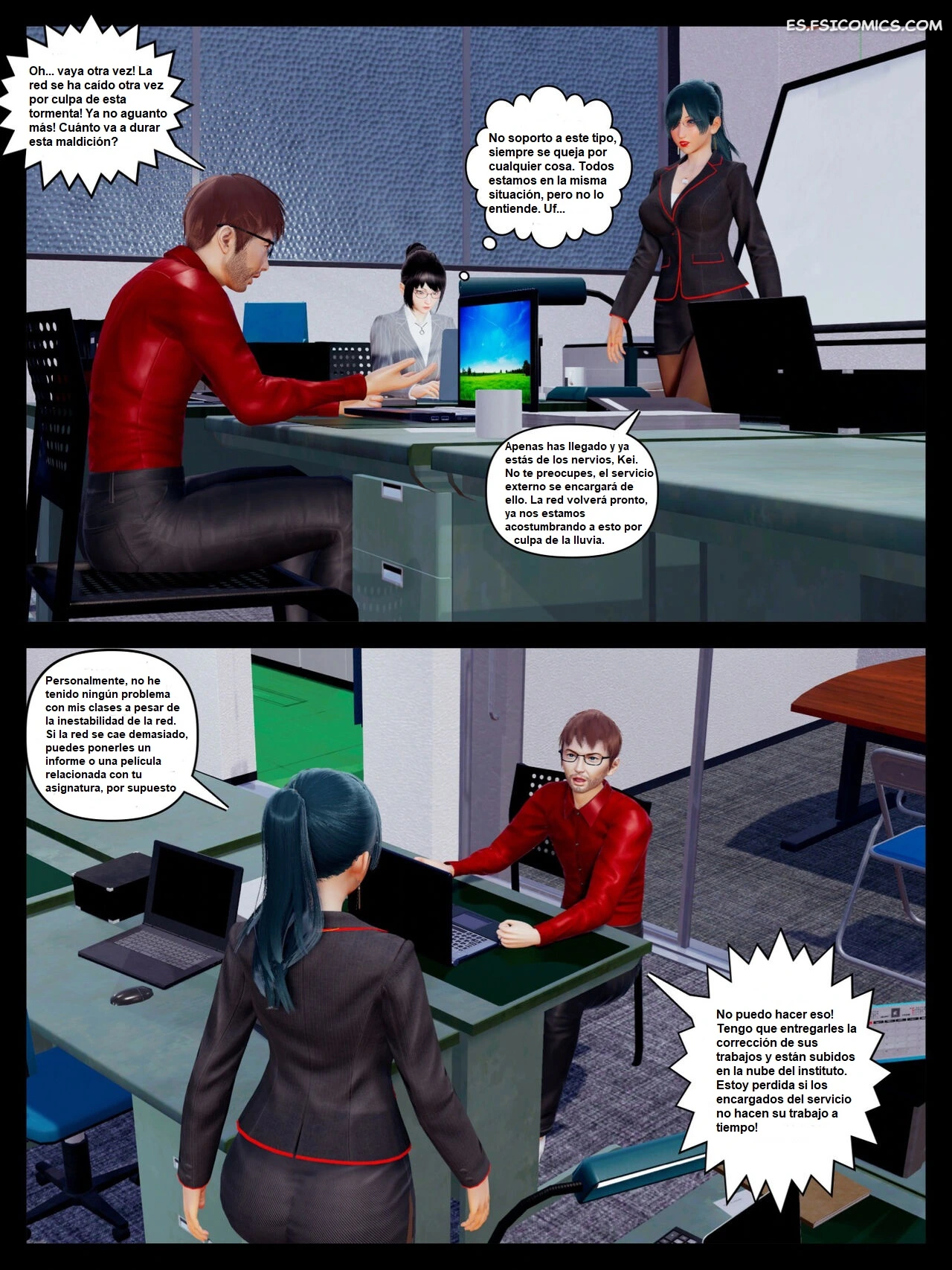 profesora sexy hevn 003 - FSI Comics