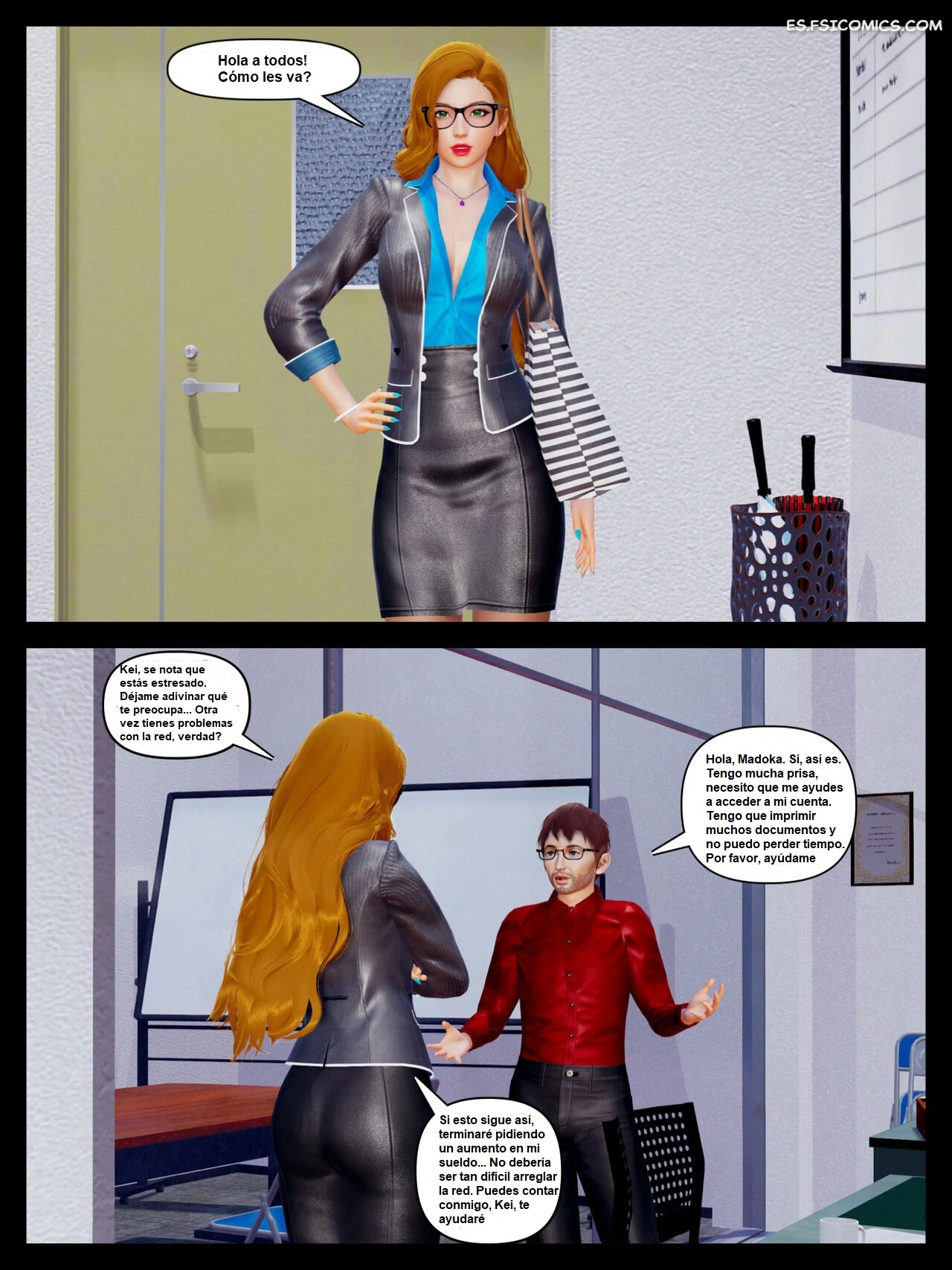 profesora sexy hevn 004 - FSI Comics