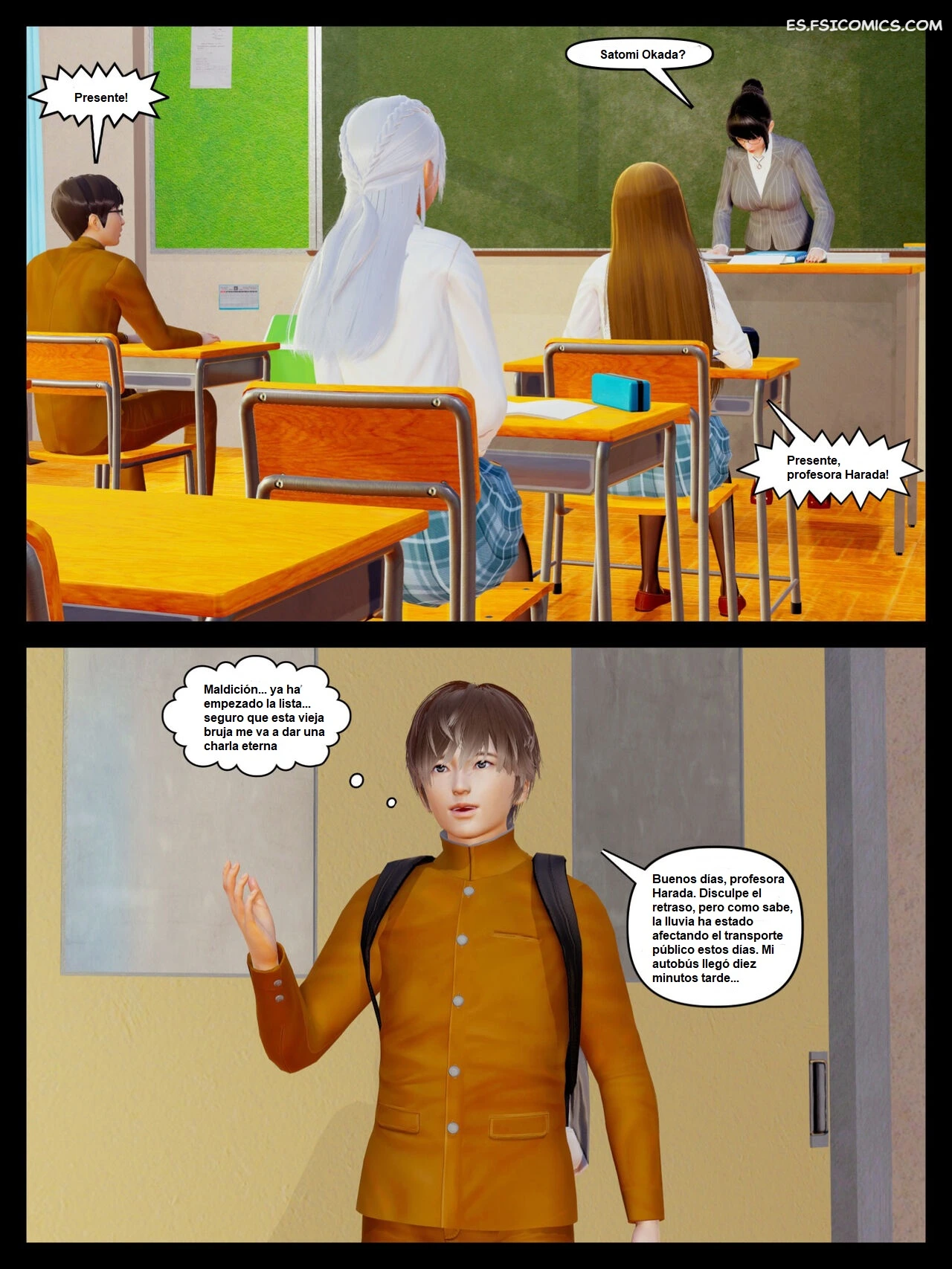 profesora sexy hevn 007 - FSI Comics