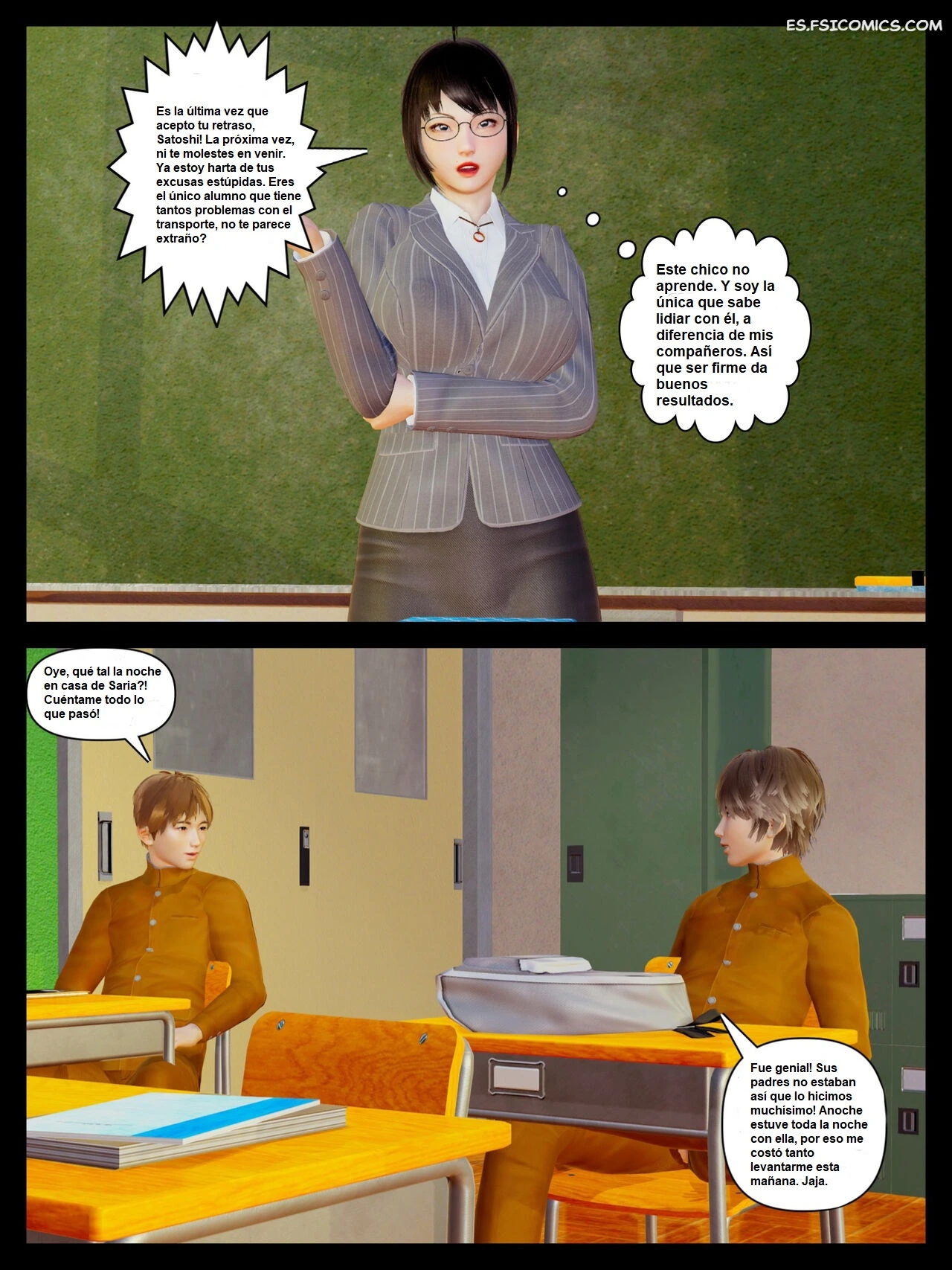 profesora sexy hevn 008 - FSI Comics