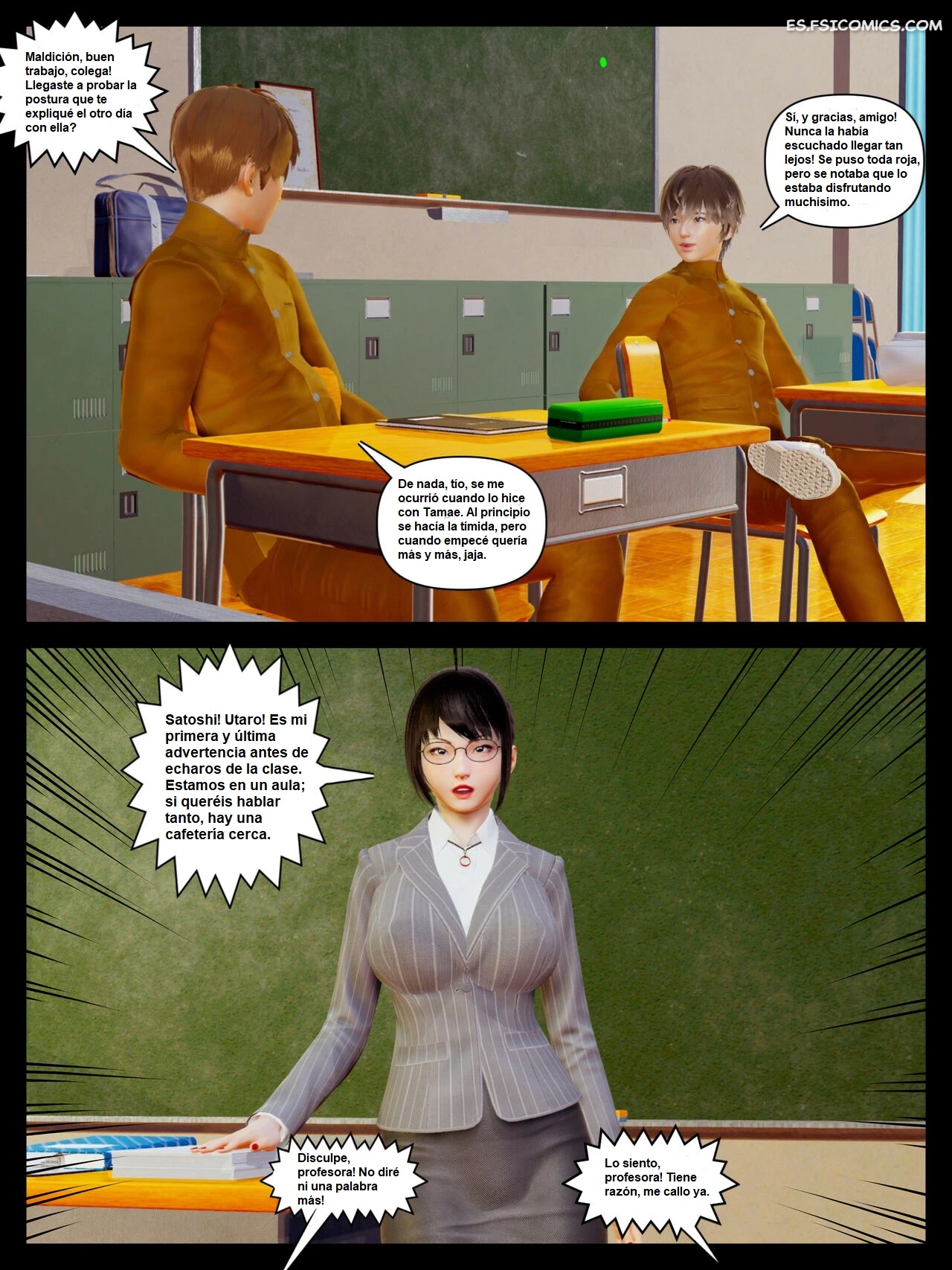 profesora sexy hevn 009 - FSI Comics