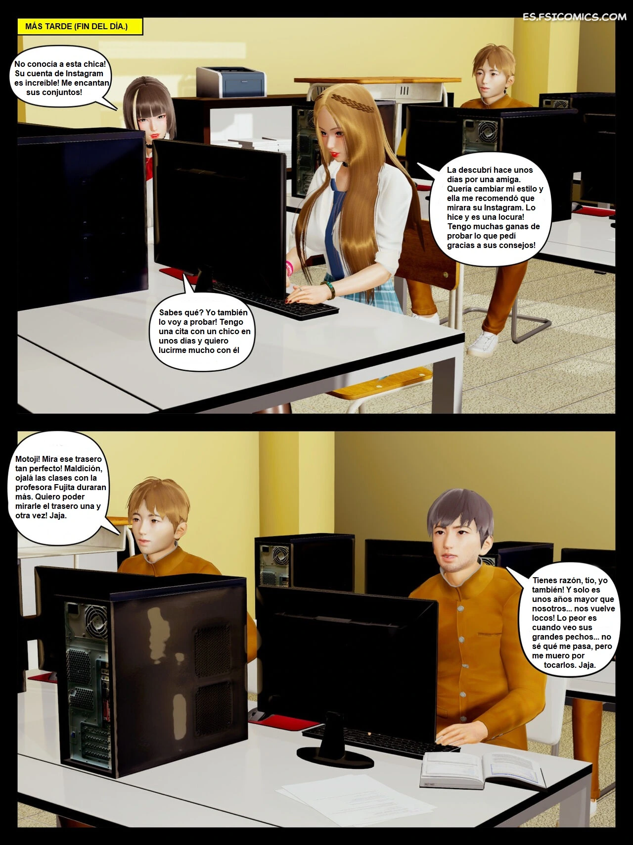 profesora sexy hevn 010 - FSI Comics