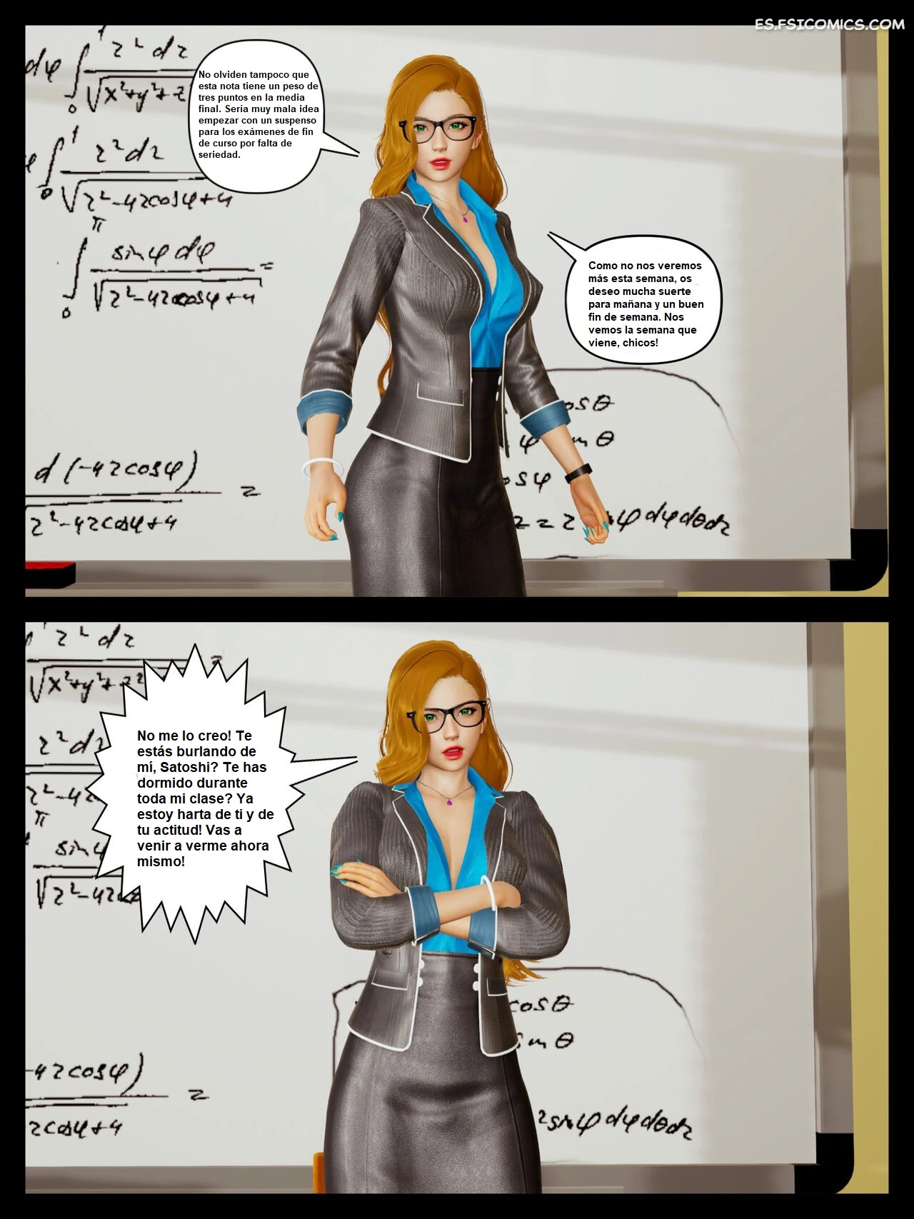 profesora sexy hevn 012 - FSI Comics
