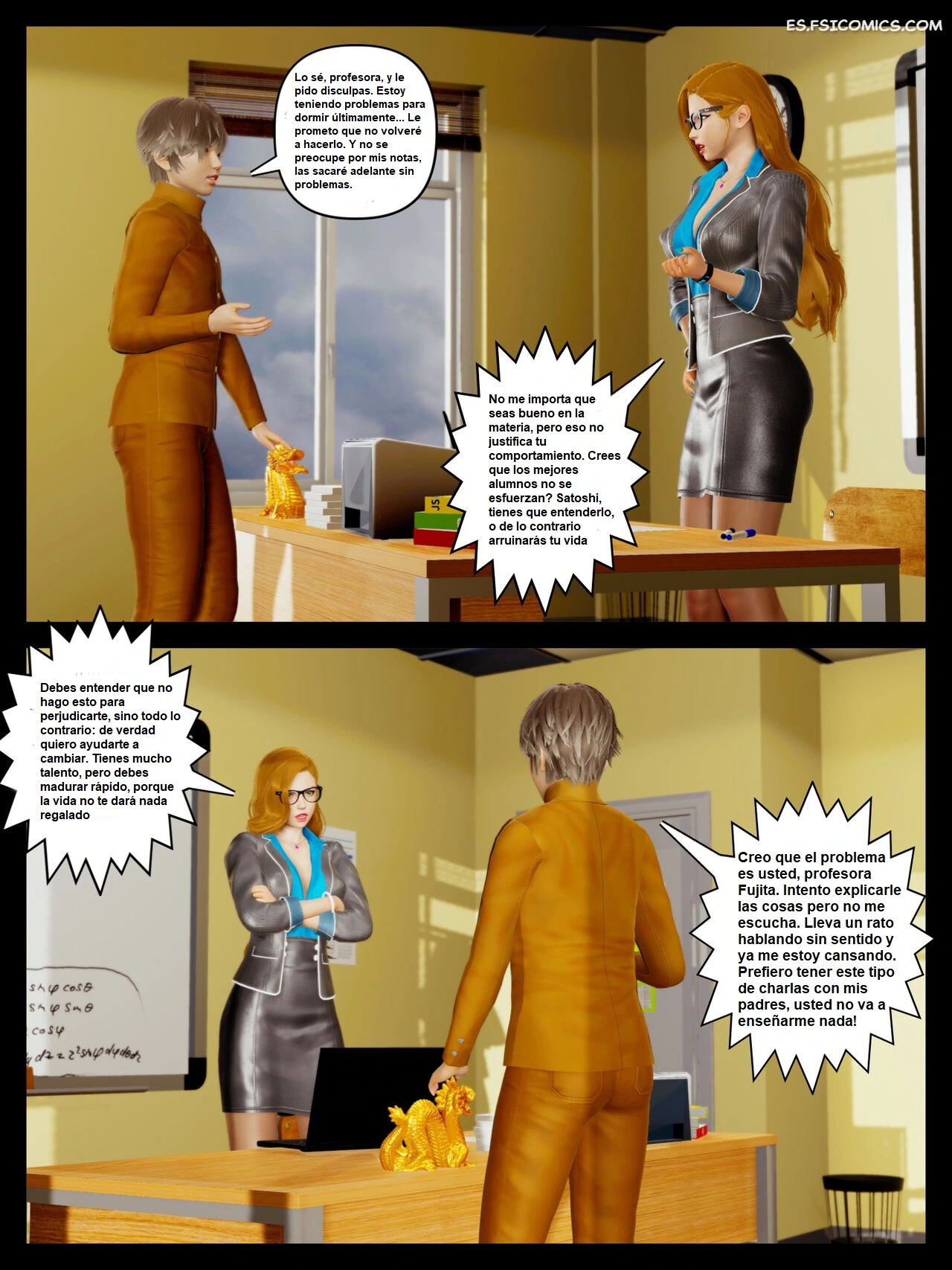 profesora sexy hevn 015 - FSI Comics
